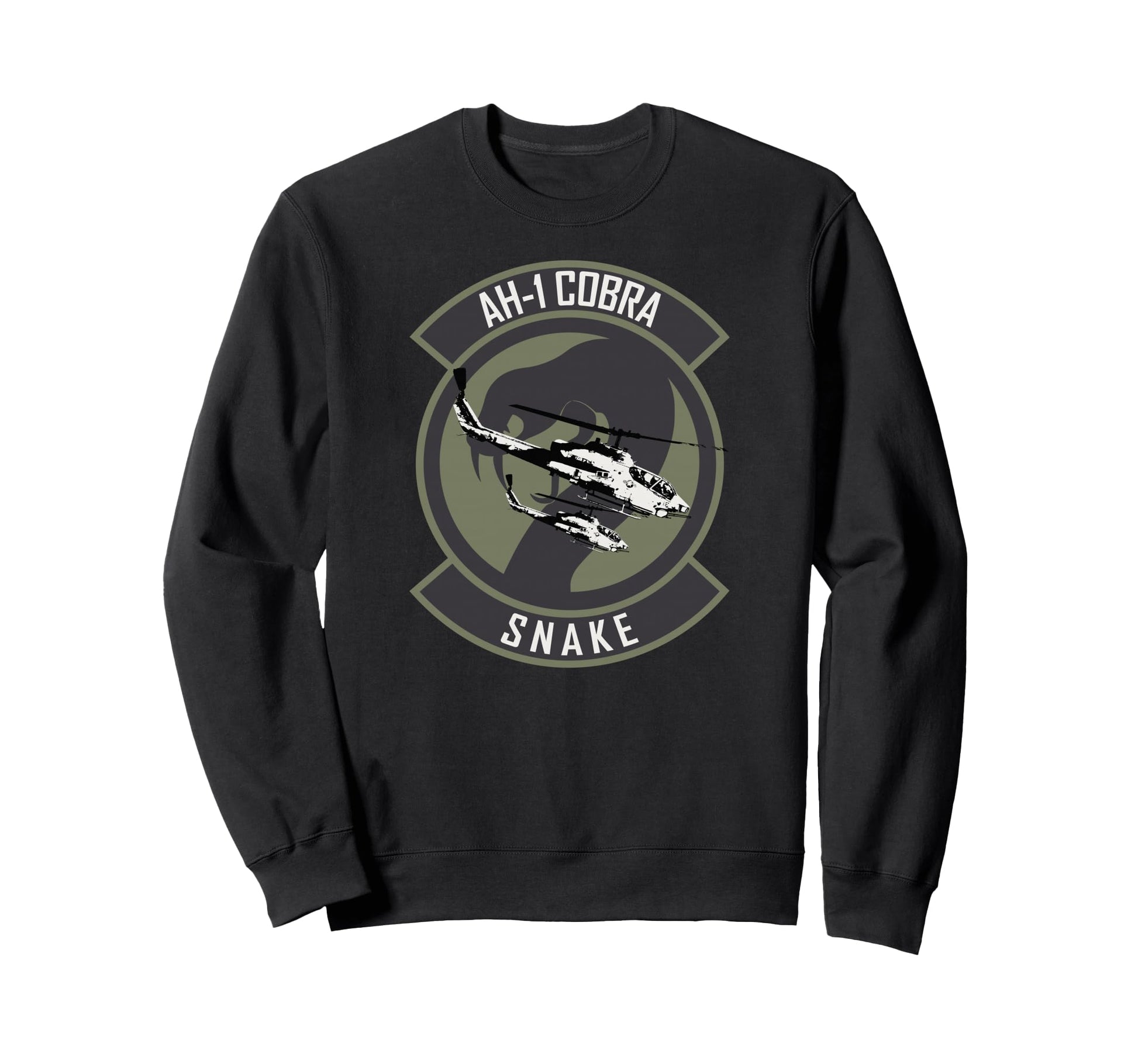 Ah 1 Cobra Helicopter Gunship Sweatshirt - Streetwear Style for Adults - T-Shirt, Sweatshirt, Hoodie