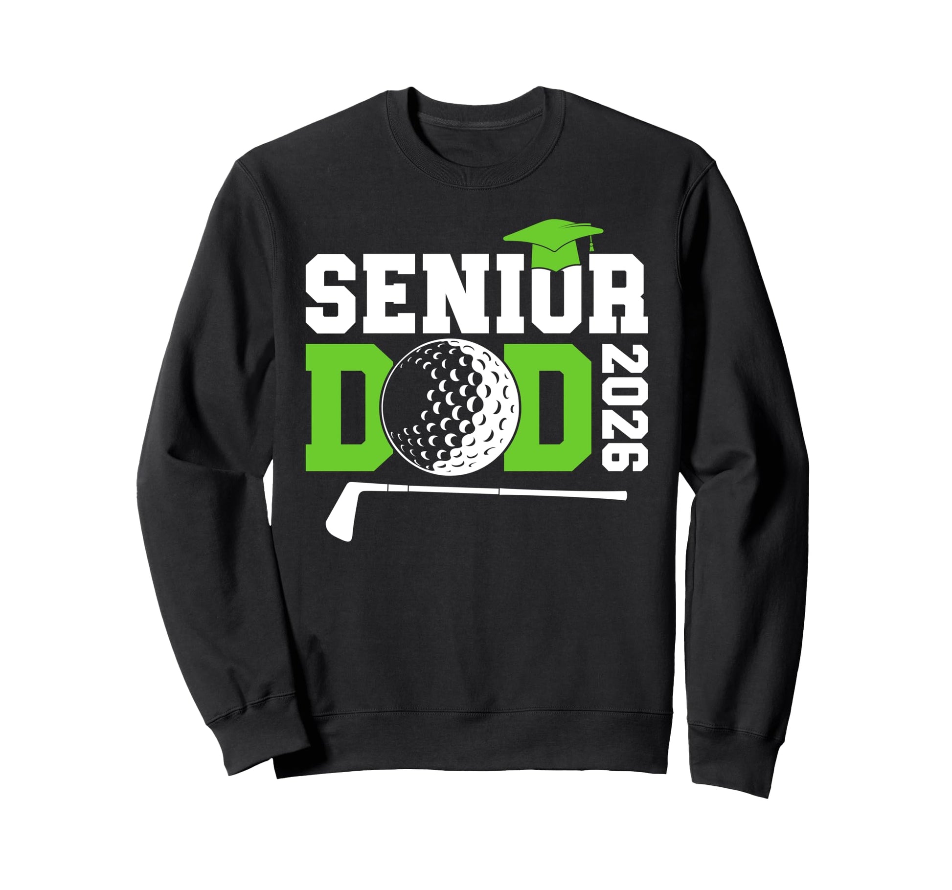 Golf Senior Dad Senior Golf Player Sweatshirt - Unique Graphic Men Women - T-Shirt, Sweatshirt, Hoodie