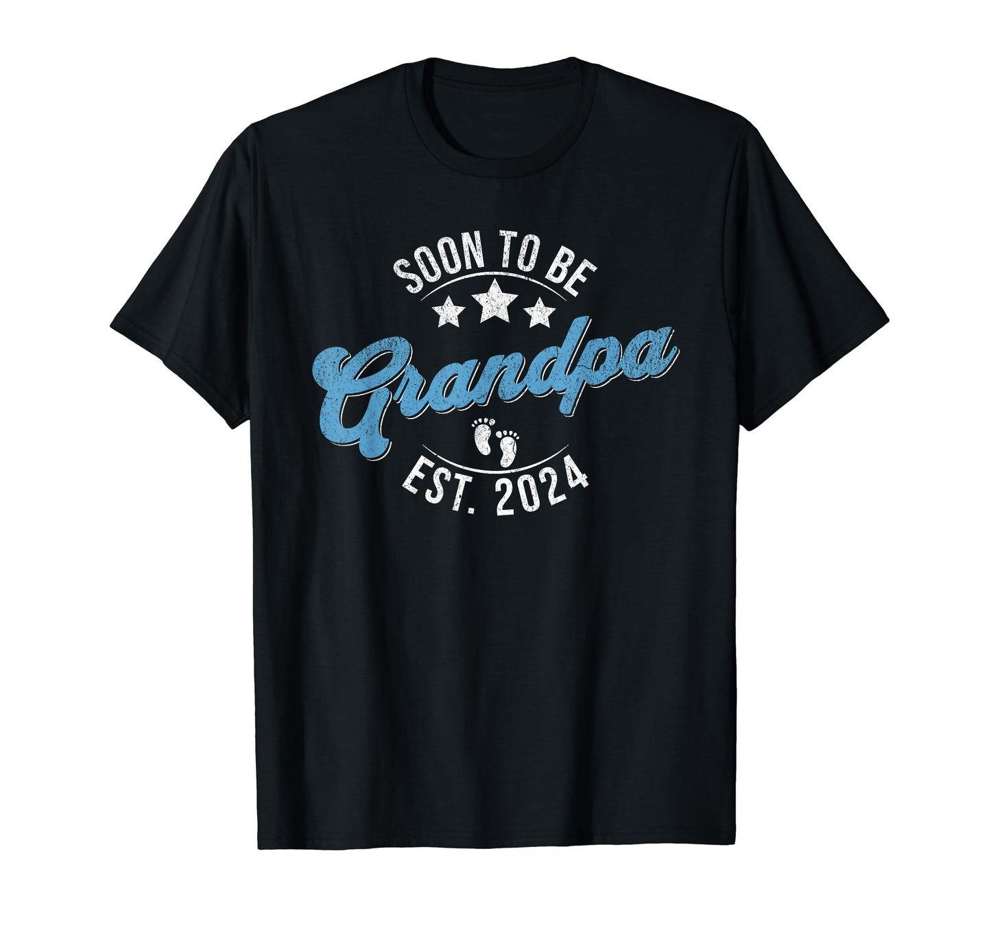 Soon To Be Grandpa 2024 Promoted To T-Shirt - Trendy Graphic for Adults - T-Shirt, Sweatshirt, Hoodie