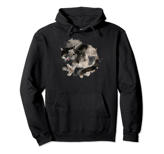 Cat Kitten Animal Playful Pet Mom Hoodie - Fun Novelty Design for Adults - T-Shirt, Sweatshirt, Hoodie