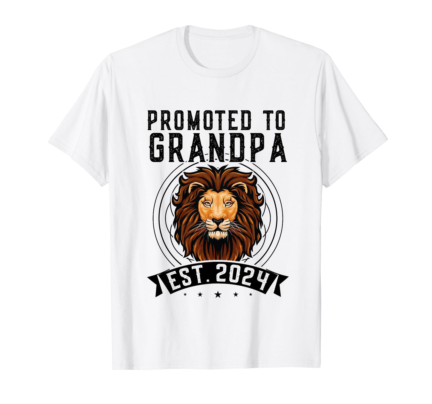 Promoted To Grandpa Est 2024 Grandpa T-Shirt - Trendy Graphic Unisex - T-Shirt, Sweatshirt, Hoodie