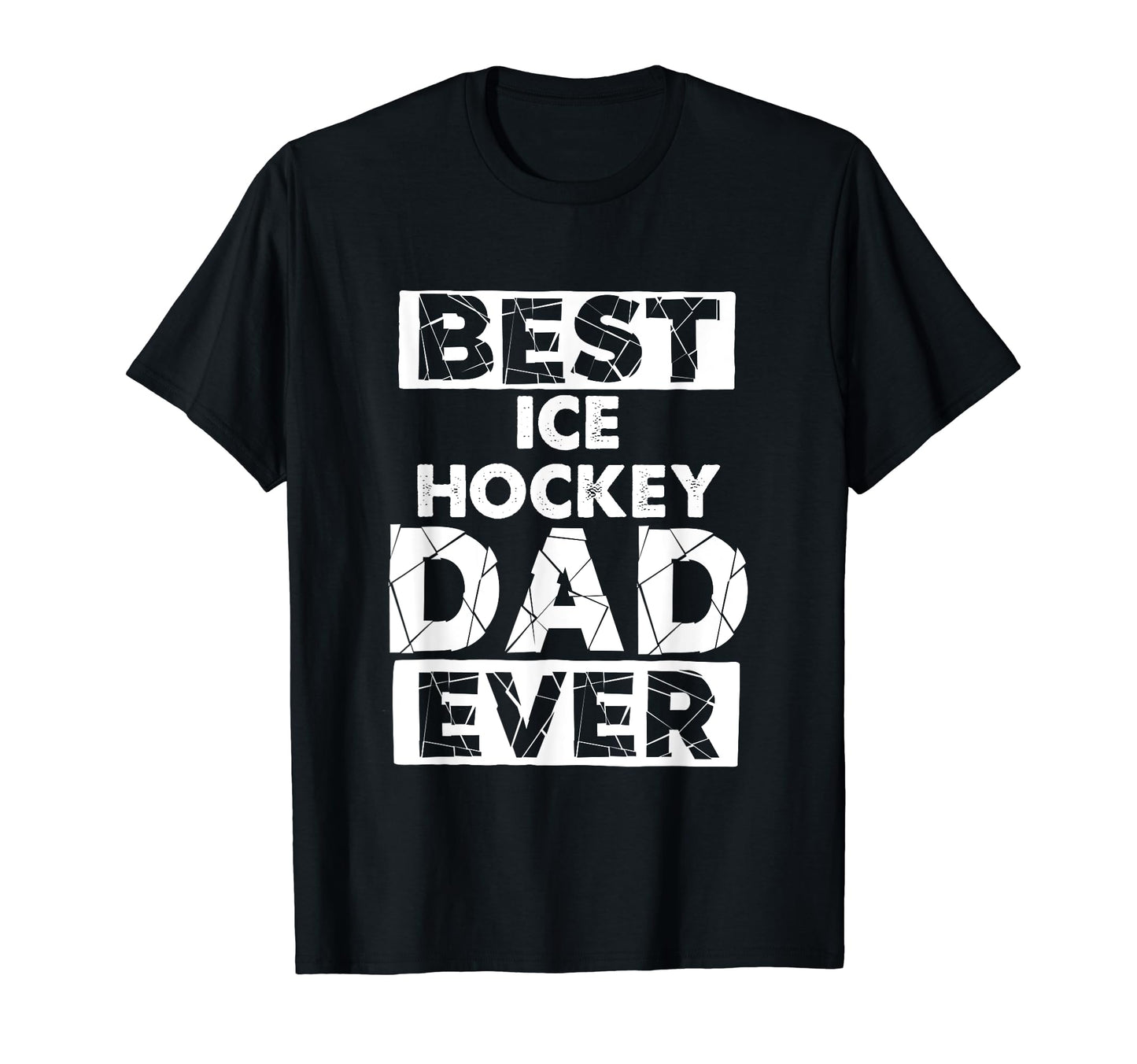Funny Ice Hockey Dad Best Ice Hockey T-Shirt - Trendy Graphic for Adults - T-Shirt, Sweatshirt, Hoodie