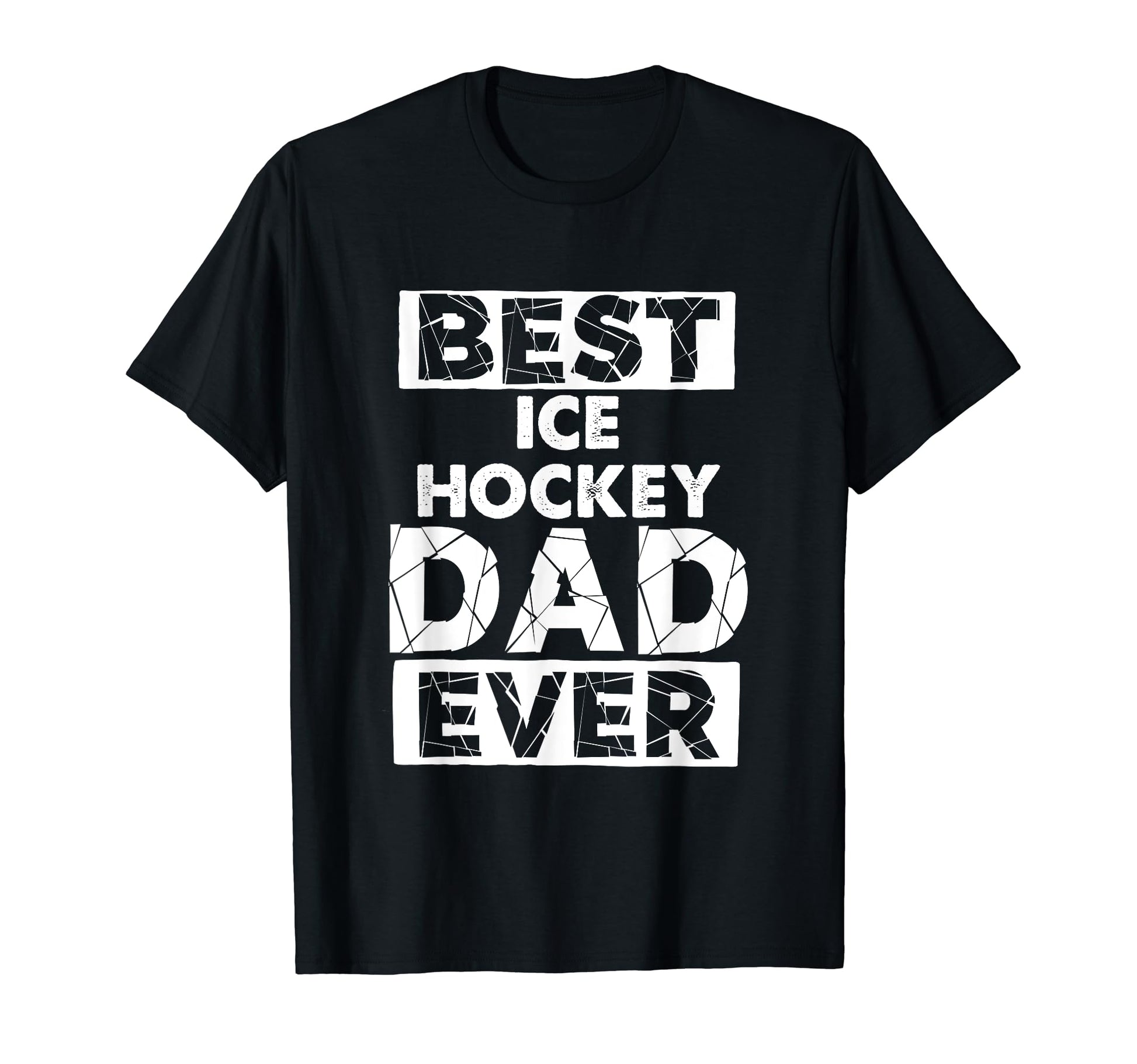 Funny Ice Hockey Dad Best Ice Hockey T-Shirt - Trendy Graphic for Adults - T-Shirt, Sweatshirt, Hoodie