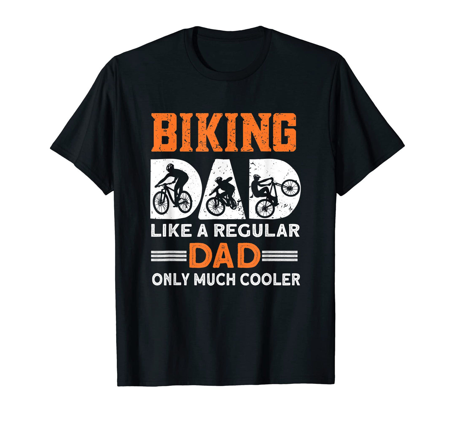 Mens Mountain Bike Dad Cycle Bicycle T-Shirt - Streetwear Style for Adults - T-Shirt, Sweatshirt, Hoodie