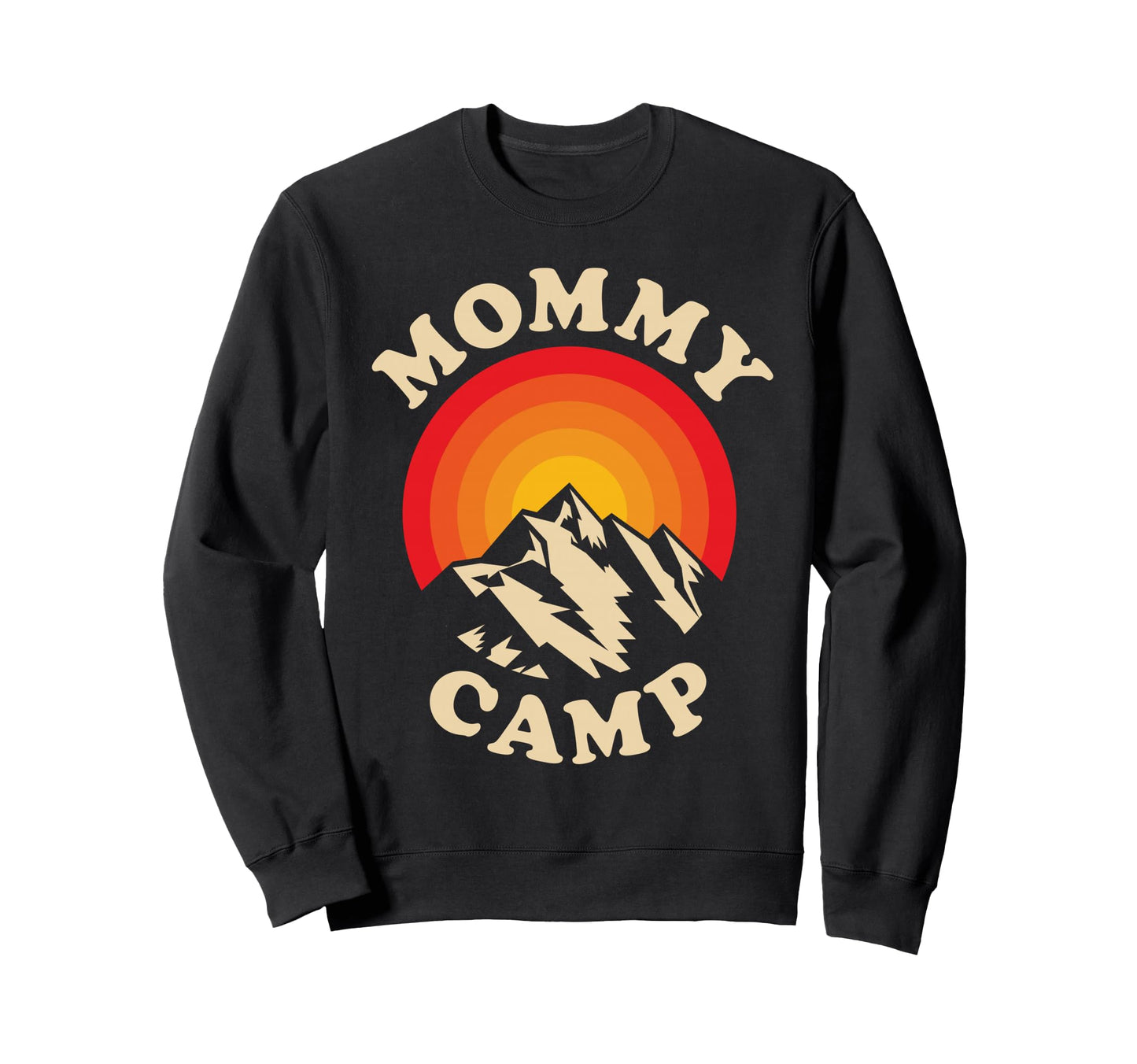 Camp Mommy Summer Camp Home Road Sweatshirt - Unique Graphic for Adults - T-Shirt, Sweatshirt, Hoodie