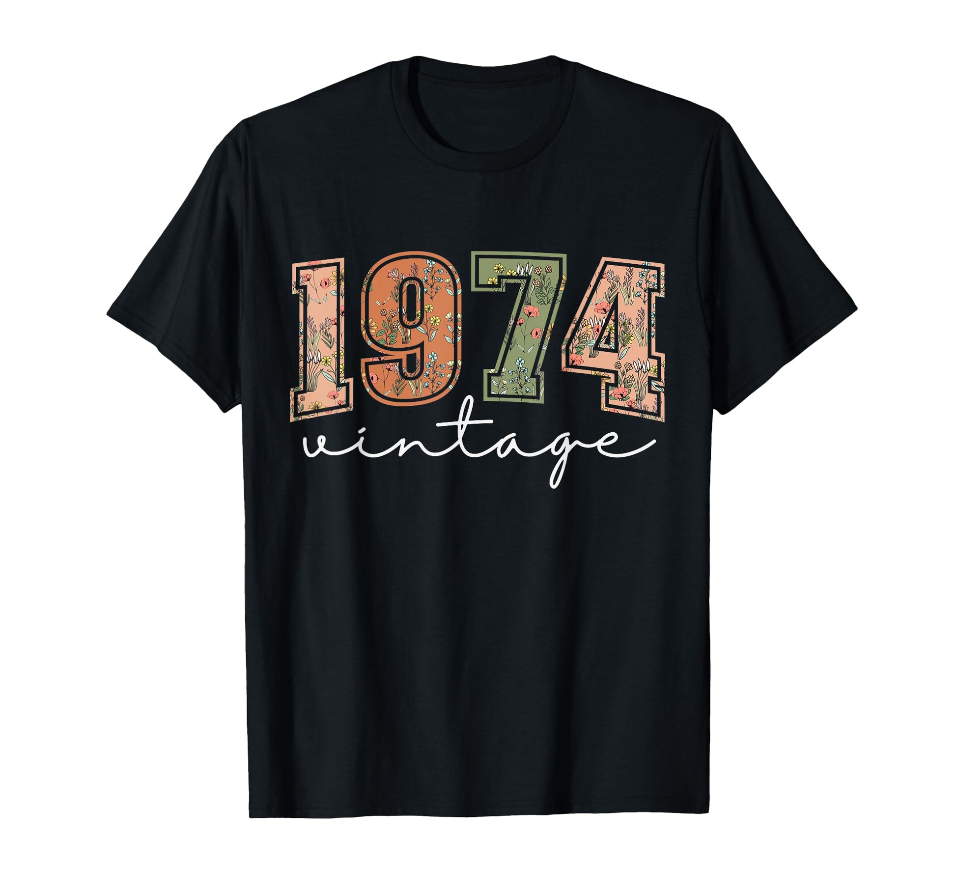 50 Years Old 1974 50Th Birthday T-Shirt - Aesthetic Graphic Men Women - T-Shirt, Sweatshirt, Hoodie