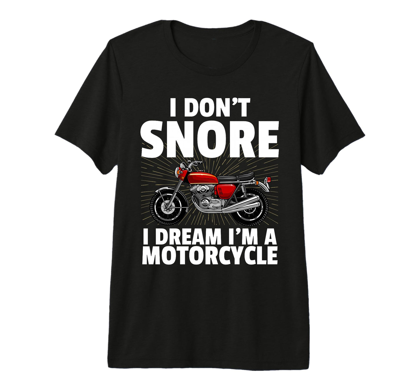 Funny Motorcycle Dad Biker T-Shirt - Custom Art Print for Adults - T-Shirt, Sweatshirt, Hoodie