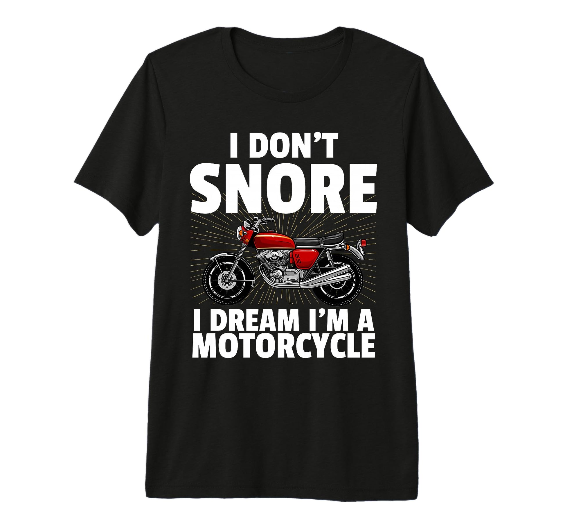 Funny Motorcycle Dad Biker T-Shirt - Custom Art Print for Adults - T-Shirt, Sweatshirt, Hoodie