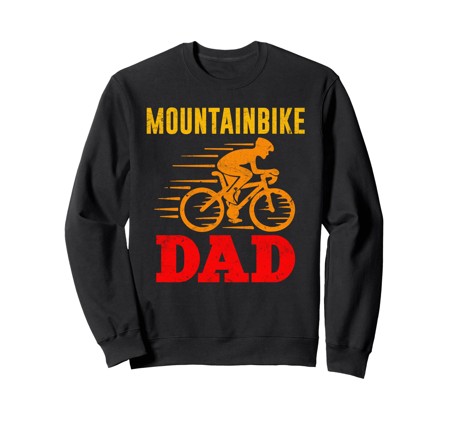Daddy Mountainbike Dad Mtb Sweatshirt - Casual Everyday Wear for Adults - T-Shirt, Sweatshirt, Hoodie