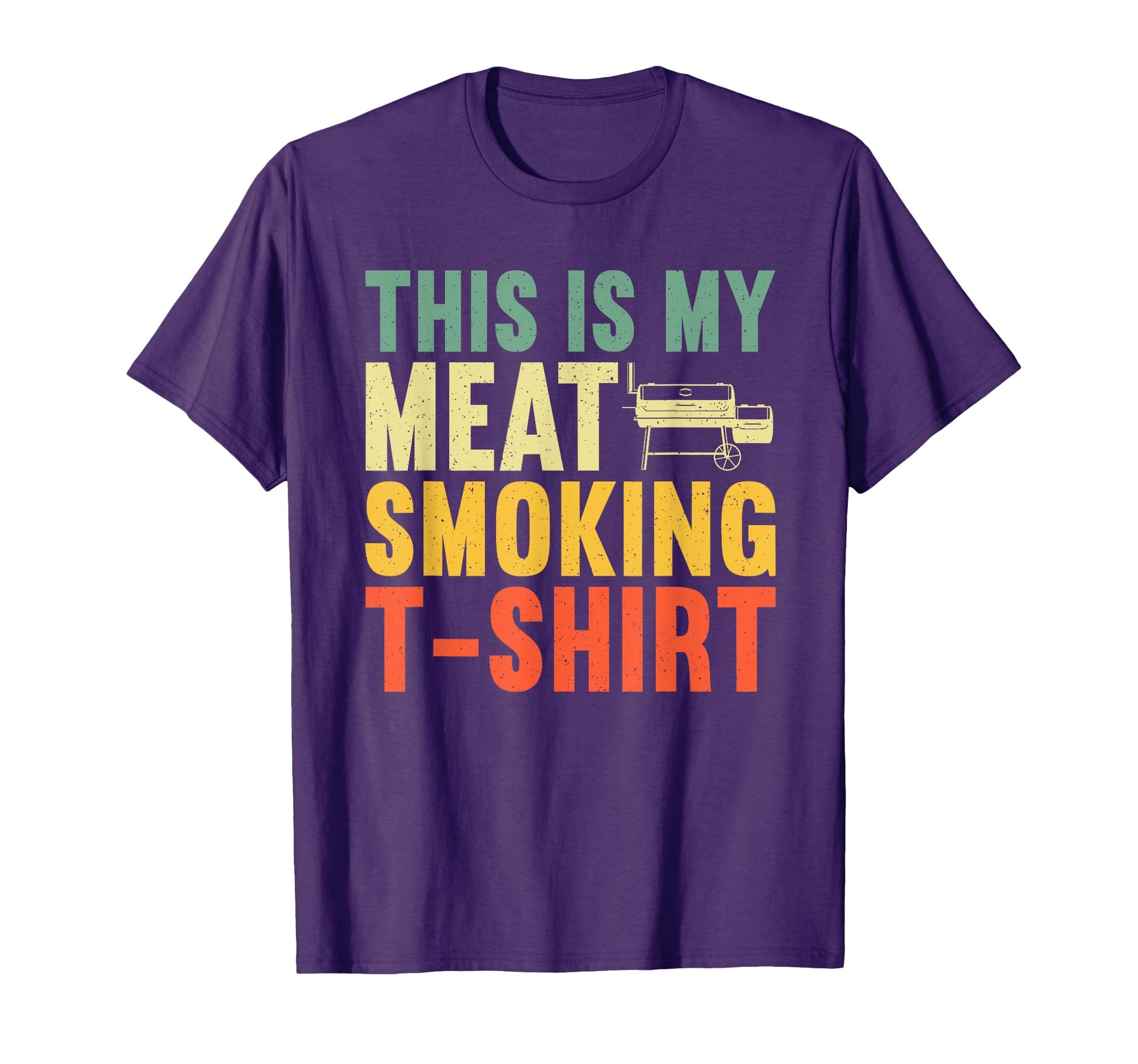 Meat Smoking Art Bbq Griller Meat Smoker T-Shirt - Unique Graphic Men Women - T-Shirt, Sweatshirt, Hoodie