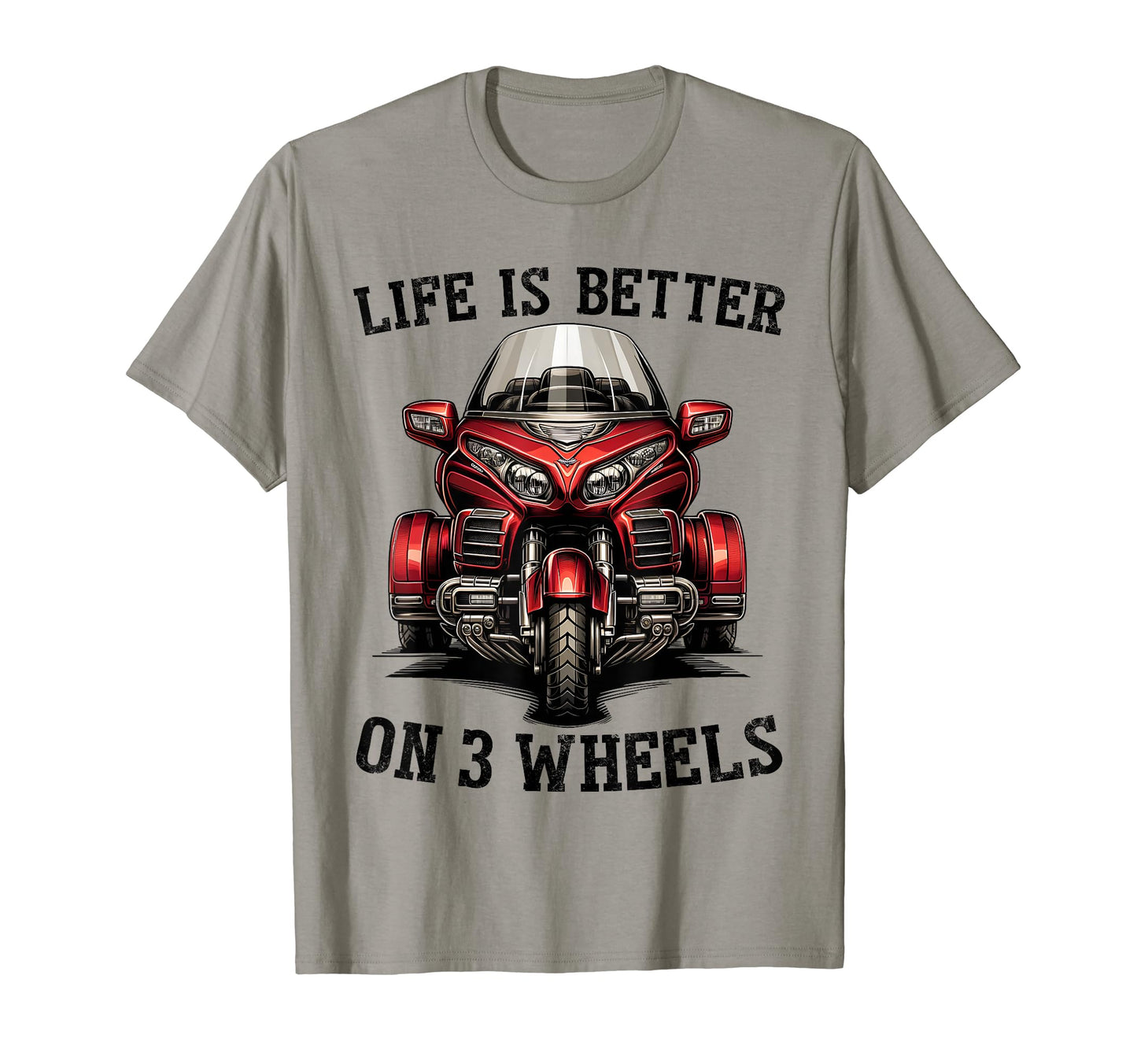 Trike Life Motorcycle Trike T-Shirt - Casual Everyday Wear for Adults - T-Shirt, Sweatshirt, Hoodie