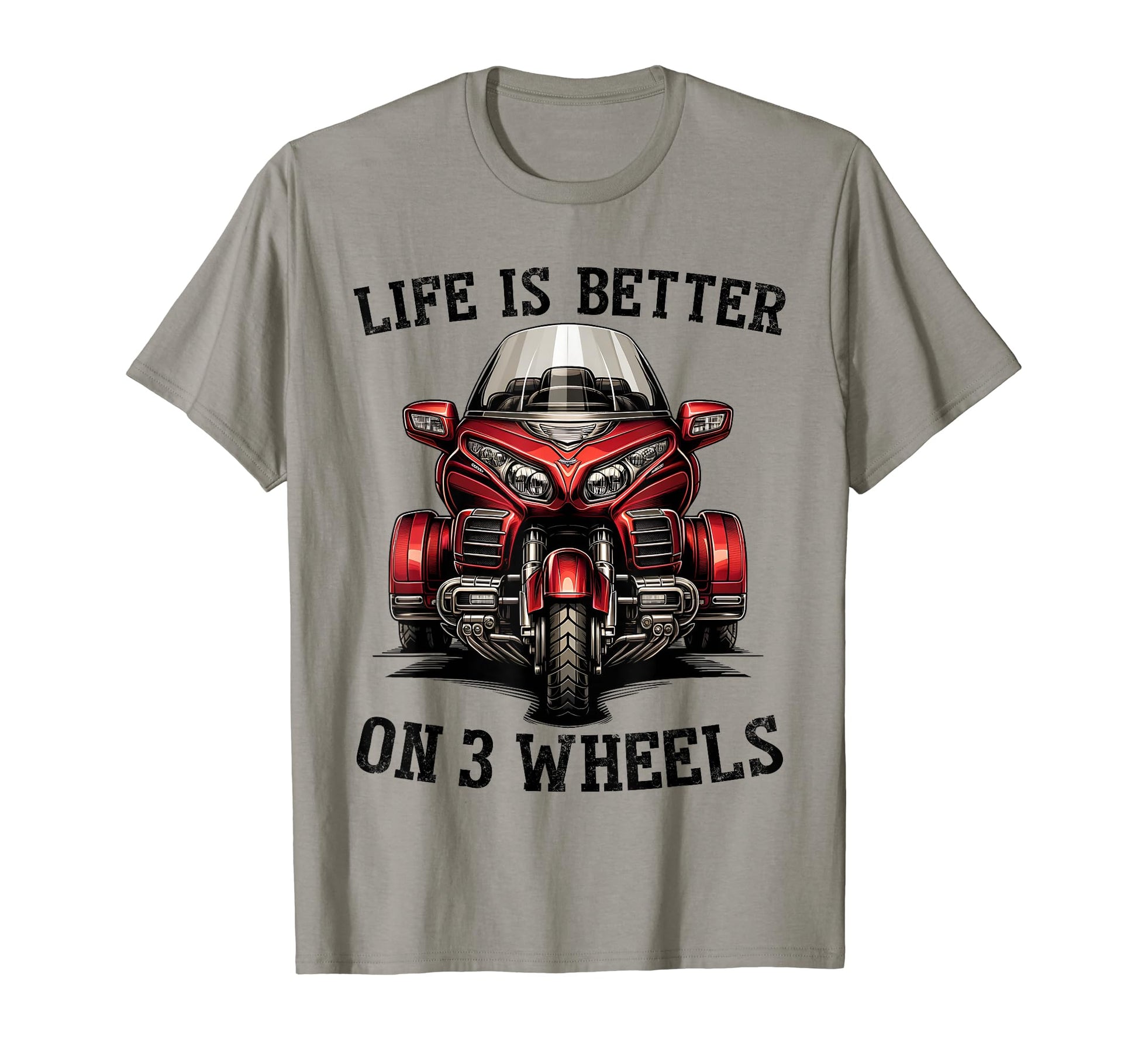 Trike Life Motorcycle Trike T-Shirt - Casual Everyday Wear for Adults - T-Shirt, Sweatshirt, Hoodie