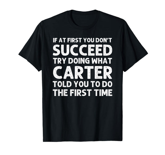 Carter Gift Name Personalized T-Shirt - Aesthetic Graphic Men Women - T-Shirt, Sweatshirt, Hoodie