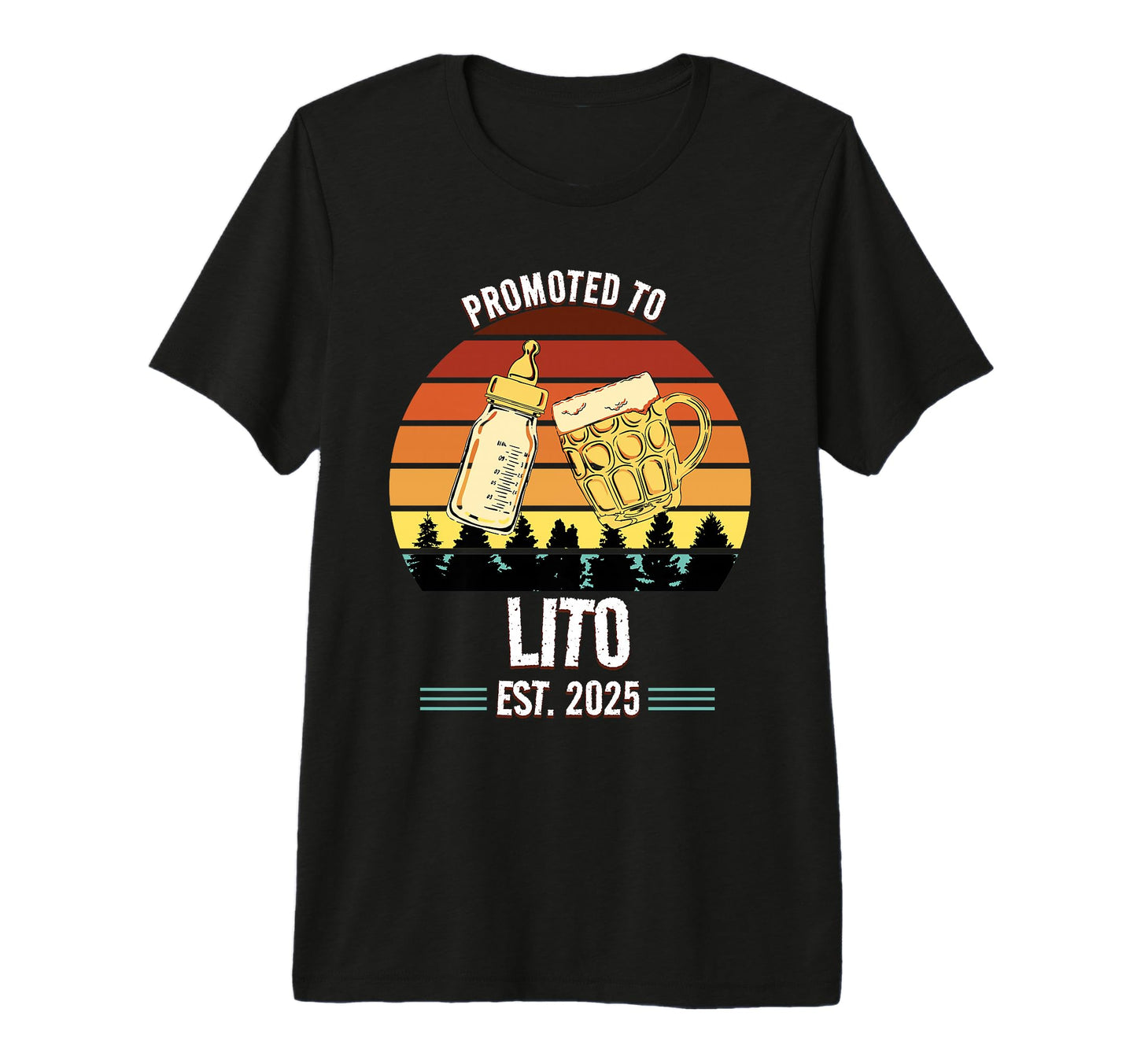 Mens Funny New Grandpa Promoted To T-Shirt - Fun Novelty Design Unisex - T-Shirt, Sweatshirt, Hoodie