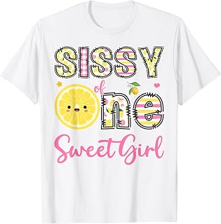 Sissy of One Sweet Girl Pink Lemon 1st Birthday Girl T-Shirt Unisex T-shirt, Sweatshirt, Hoodie, Long Sleeve Tee - T-Shirt, Sweatshirt, Hoodie
