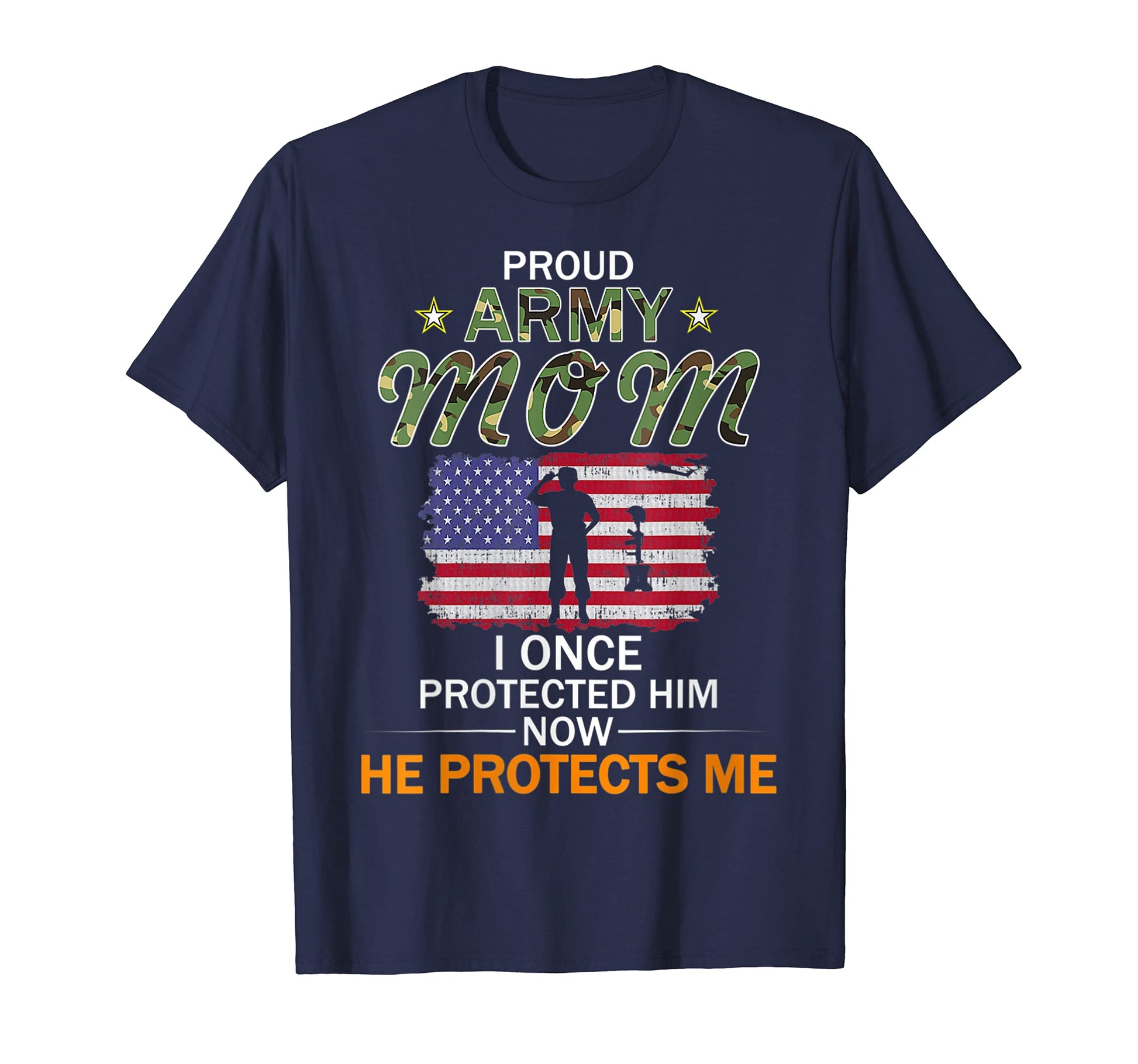 Womens Proud Army Mom I Once T-Shirt - Streetwear Style Men Women - T-Shirt, Sweatshirt, Hoodie