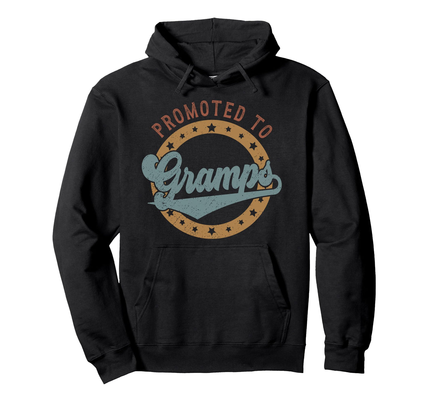 Promoted To Gramps Future Gramps Grandpa Hoodie - Unique Graphic Unisex - T-Shirt, Sweatshirt, Hoodie