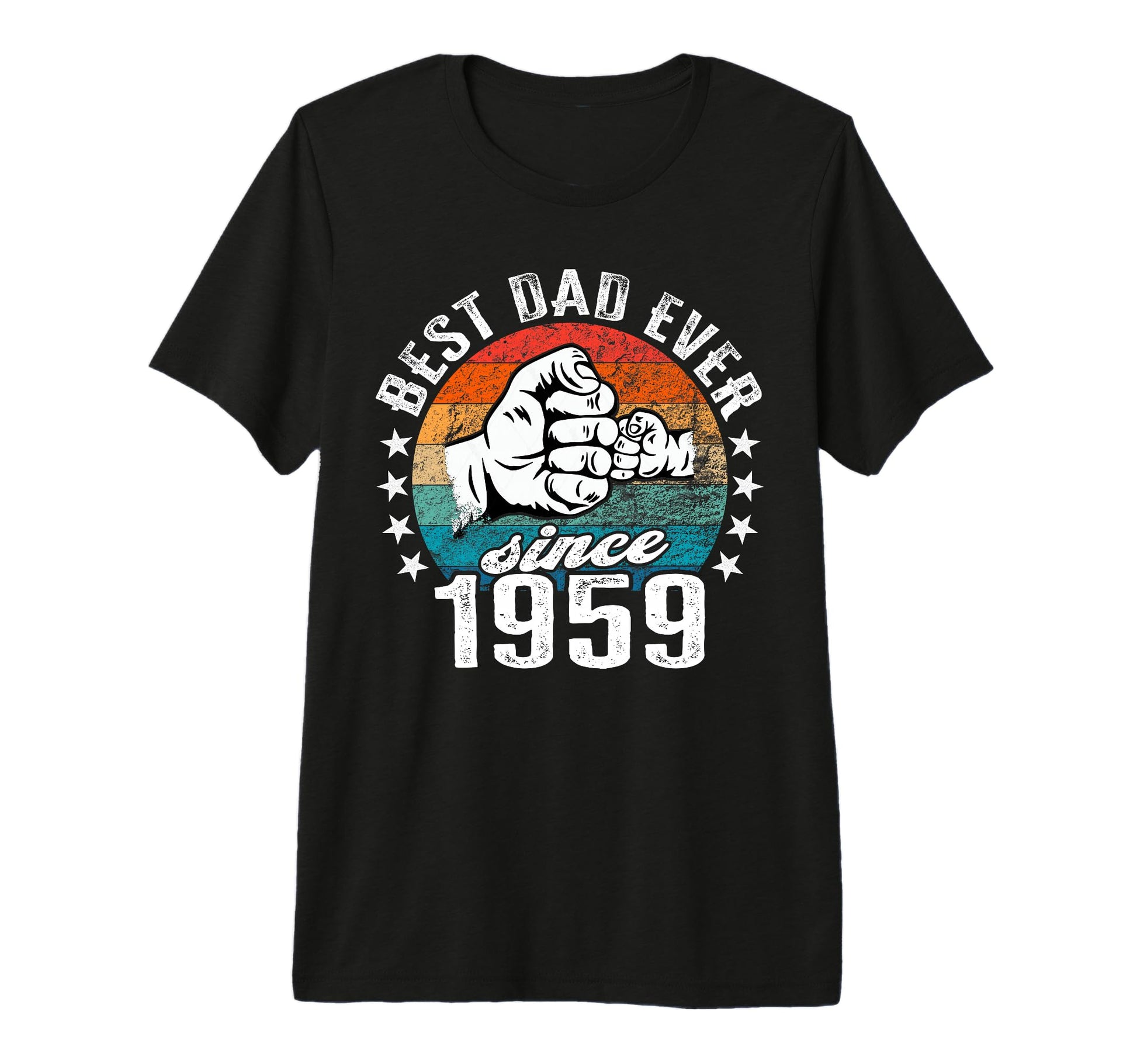 Best Dad World No Joke Best Dad T-Shirt - Fun Novelty Design Men Women - T-Shirt, Sweatshirt, Hoodie