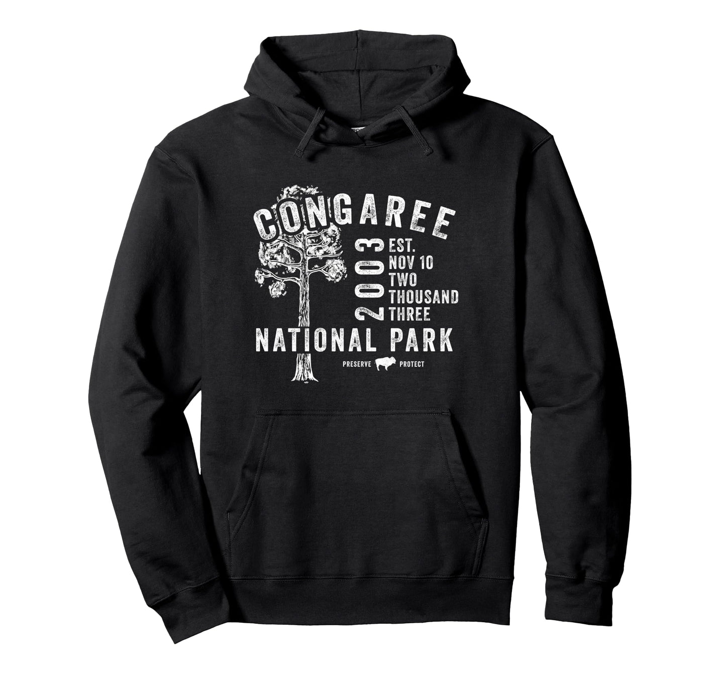 Congaree National Park South Hoodie - Casual Everyday Wear for Adults - T-Shirt, Sweatshirt, Hoodie