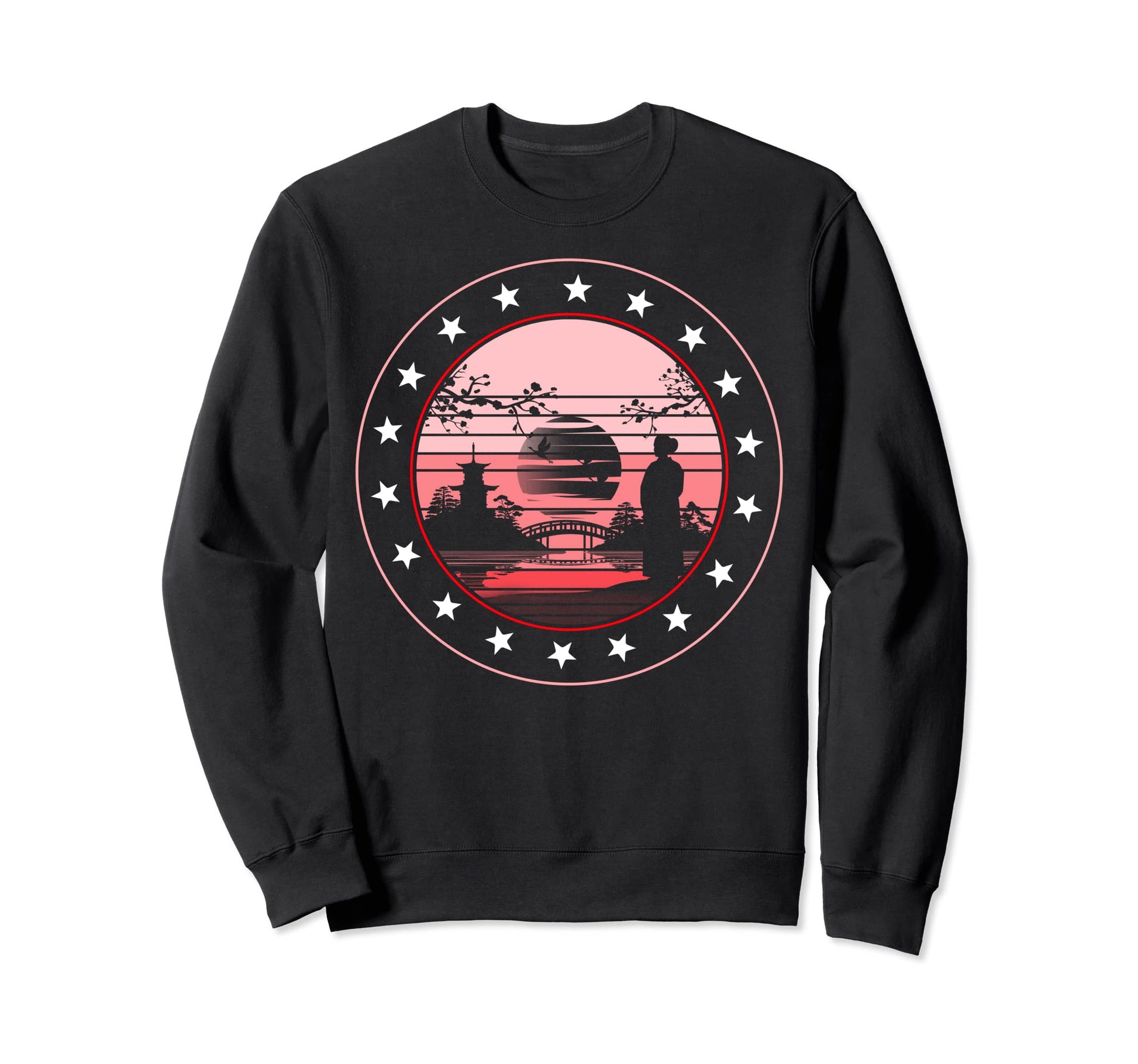 Cherry Blossom Sakura Kawaii Pop Sweatshirt - Streetwear Style Unisex - T-Shirt, Sweatshirt, Hoodie