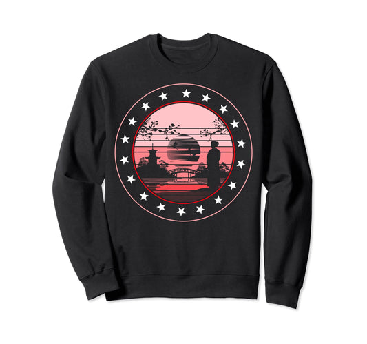 Cherry Blossom Sakura Kawaii Pop Sweatshirt - Streetwear Style Unisex - T-Shirt, Sweatshirt, Hoodie