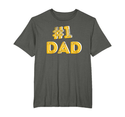 1 Dad Number One Fathers Day Gift Family T-Shirt - Streetwear Style Unisex - T-Shirt, Sweatshirt, Hoodie