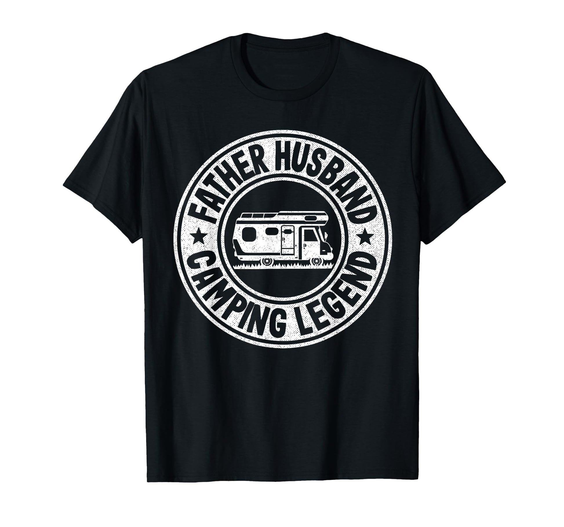 Father Husband Camping Legend Rv T-Shirt - Fun Novelty Design Unisex - T-Shirt, Sweatshirt, Hoodie
