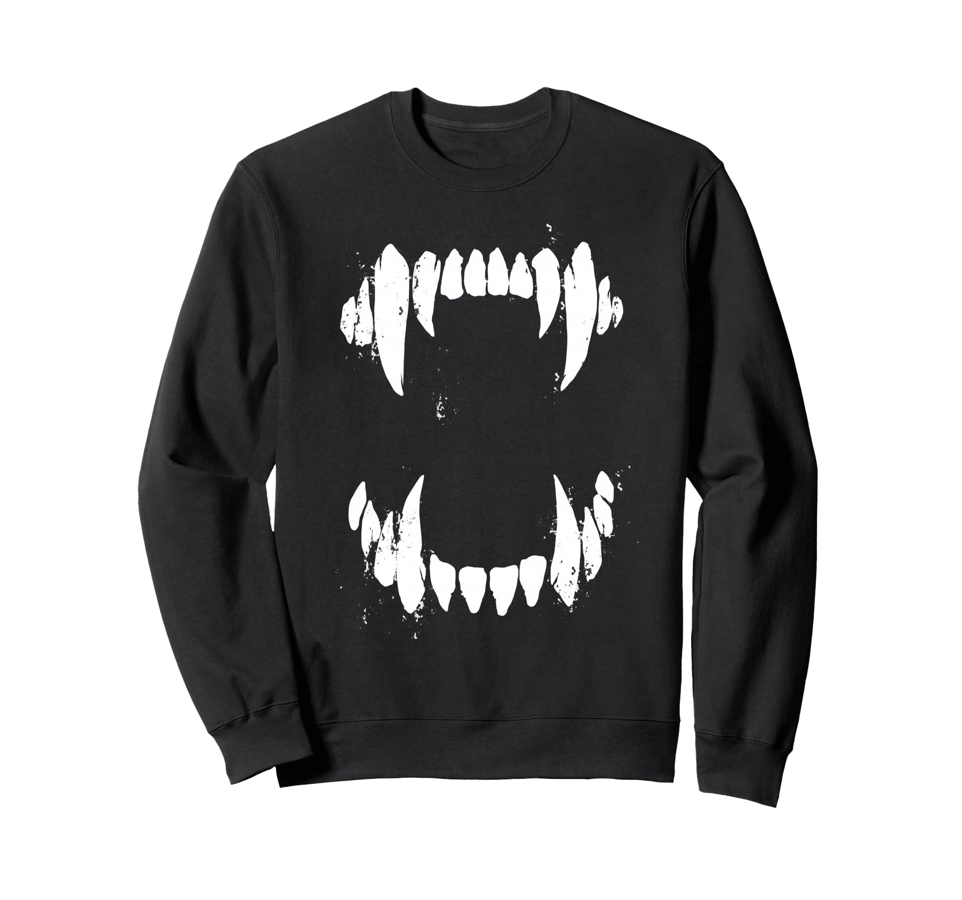 Halloween Horror Wolf Dog Vampire Sweatshirt - Fun Novelty Design Unisex - T-Shirt, Sweatshirt, Hoodie