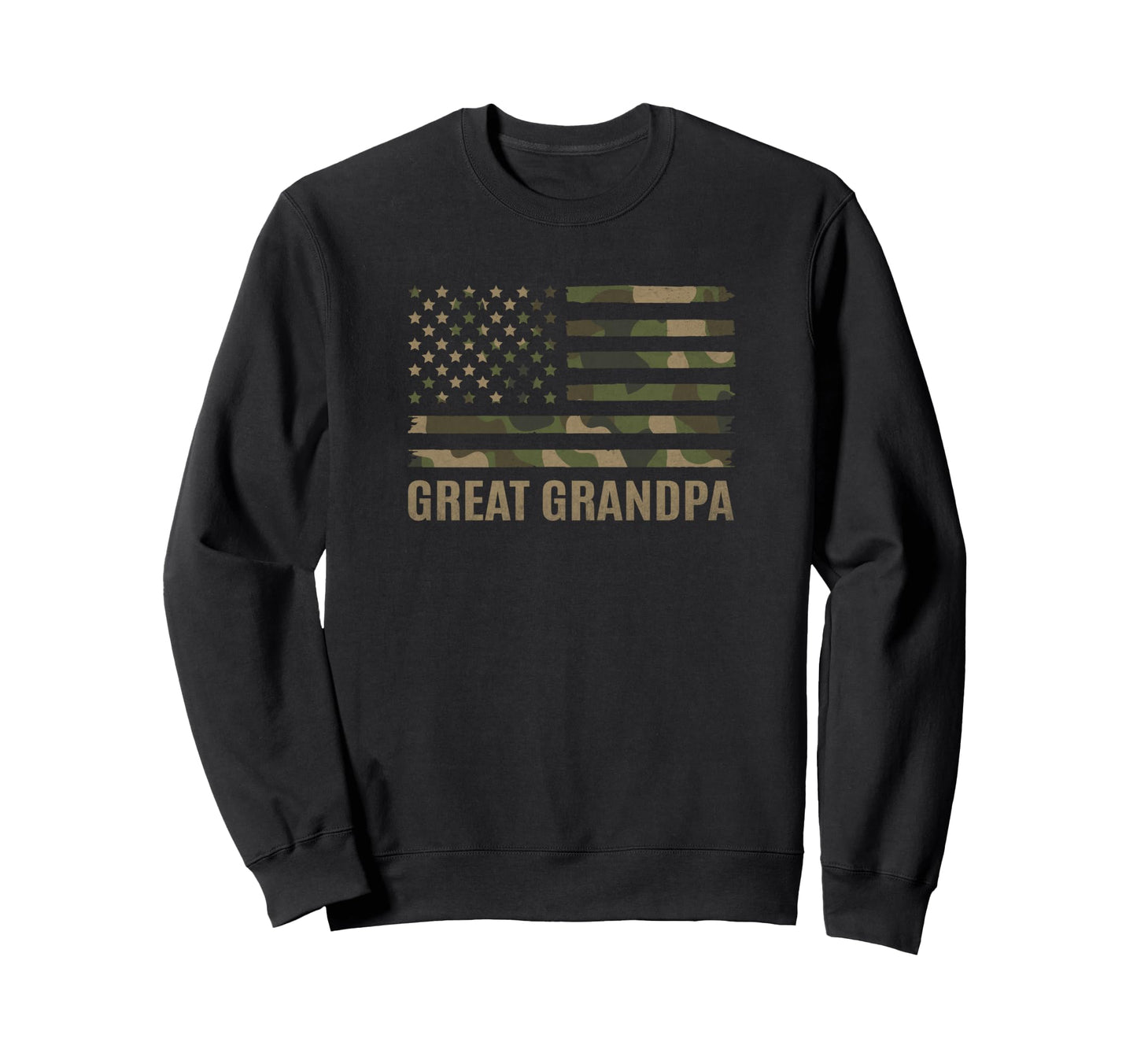 Great Grandpa Veteran American Sweatshirt - Streetwear Style Men Women - T-Shirt, Sweatshirt, Hoodie