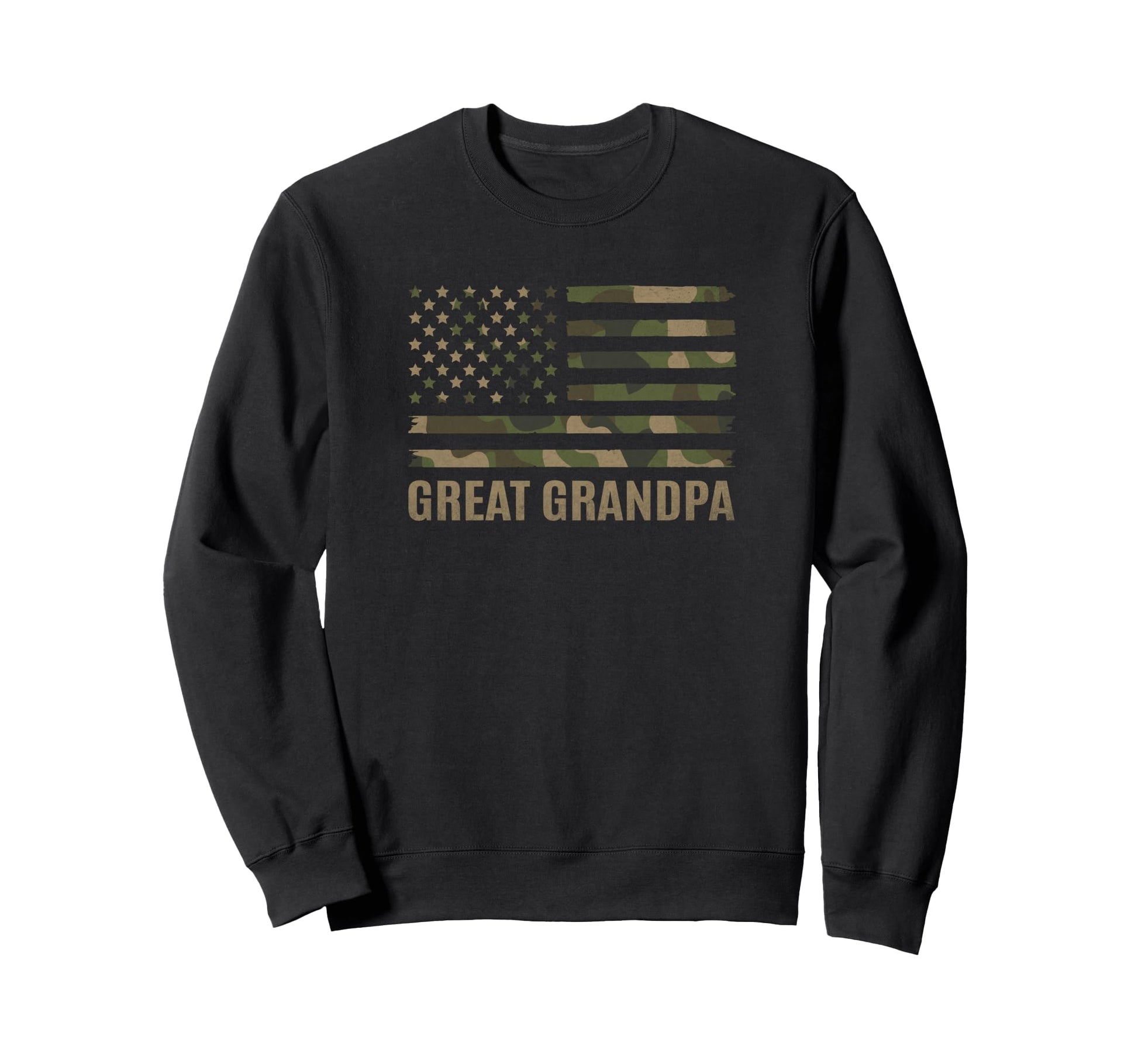 Great Grandpa Veteran American Sweatshirt - Streetwear Style Men Women - T-Shirt, Sweatshirt, Hoodie