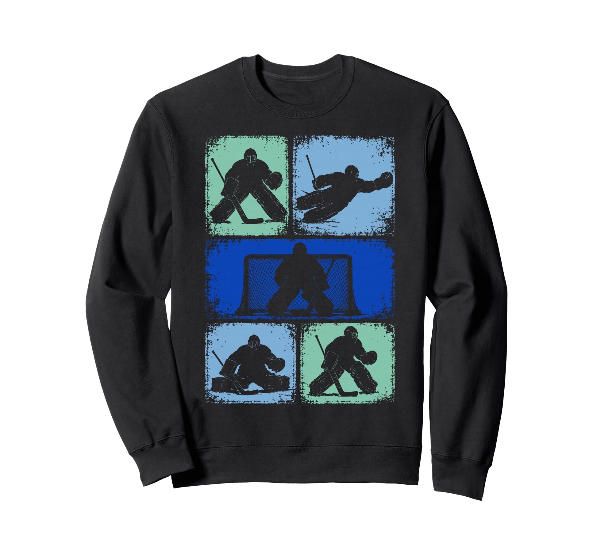 Ice Hockey Goalkeeper Sweatshirt - Trendy Graphic Unisex - T-Shirt, Sweatshirt, Hoodie