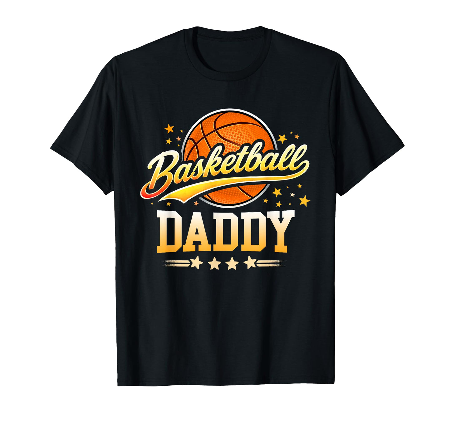 Basketball Daddy Family Matching Dad T-Shirt - Trendy Graphic for Adults - T-Shirt, Sweatshirt, Hoodie