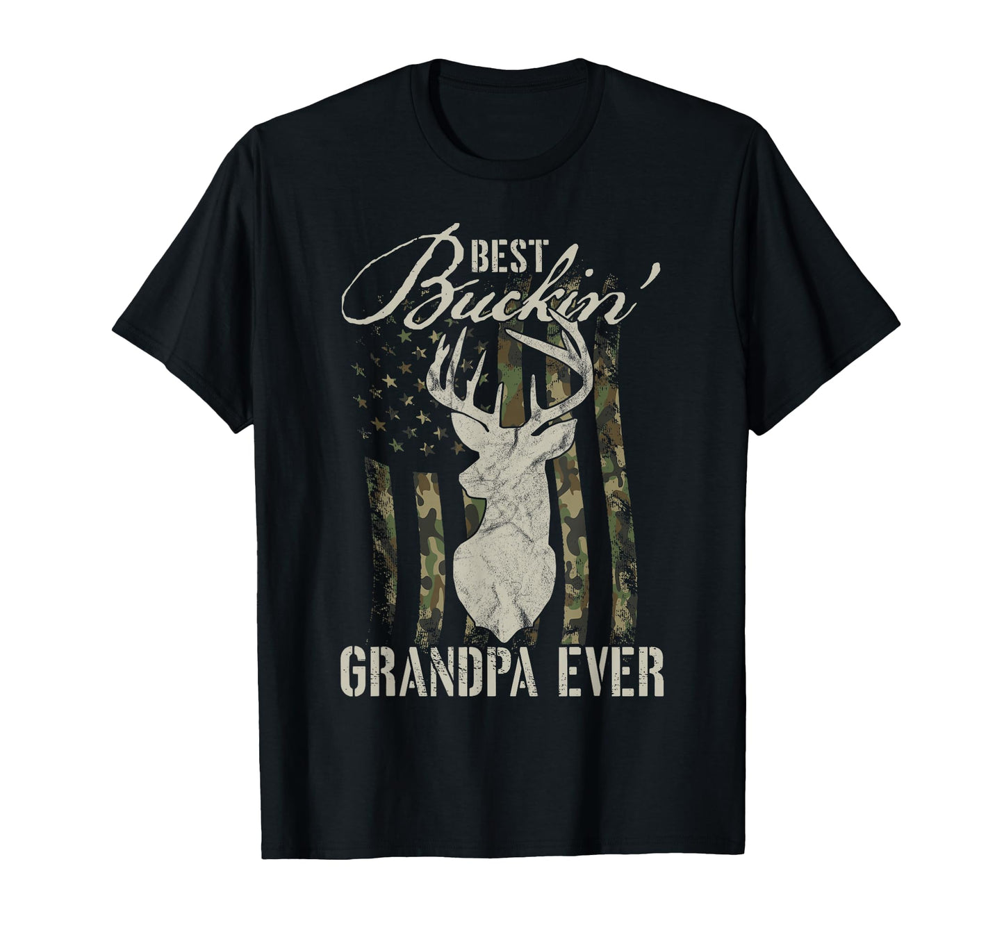 Best Buckin Grandpa Ever Hunter T-Shirt - Novelty Apparel Unisex - T-Shirt, Sweatshirt, Hoodie