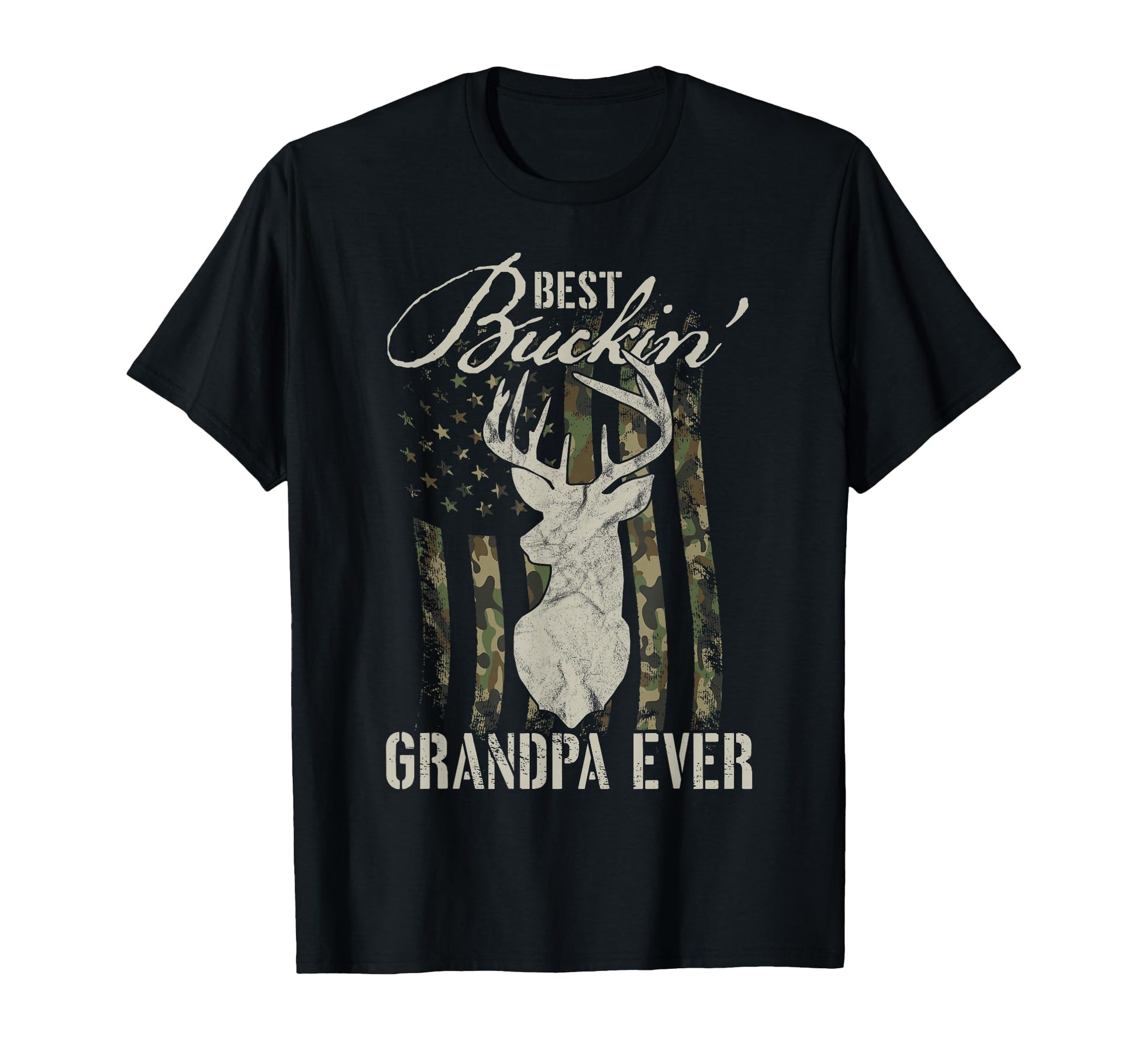 Best Buckin Grandpa Ever Hunter T-Shirt - Novelty Apparel Unisex - T-Shirt, Sweatshirt, Hoodie