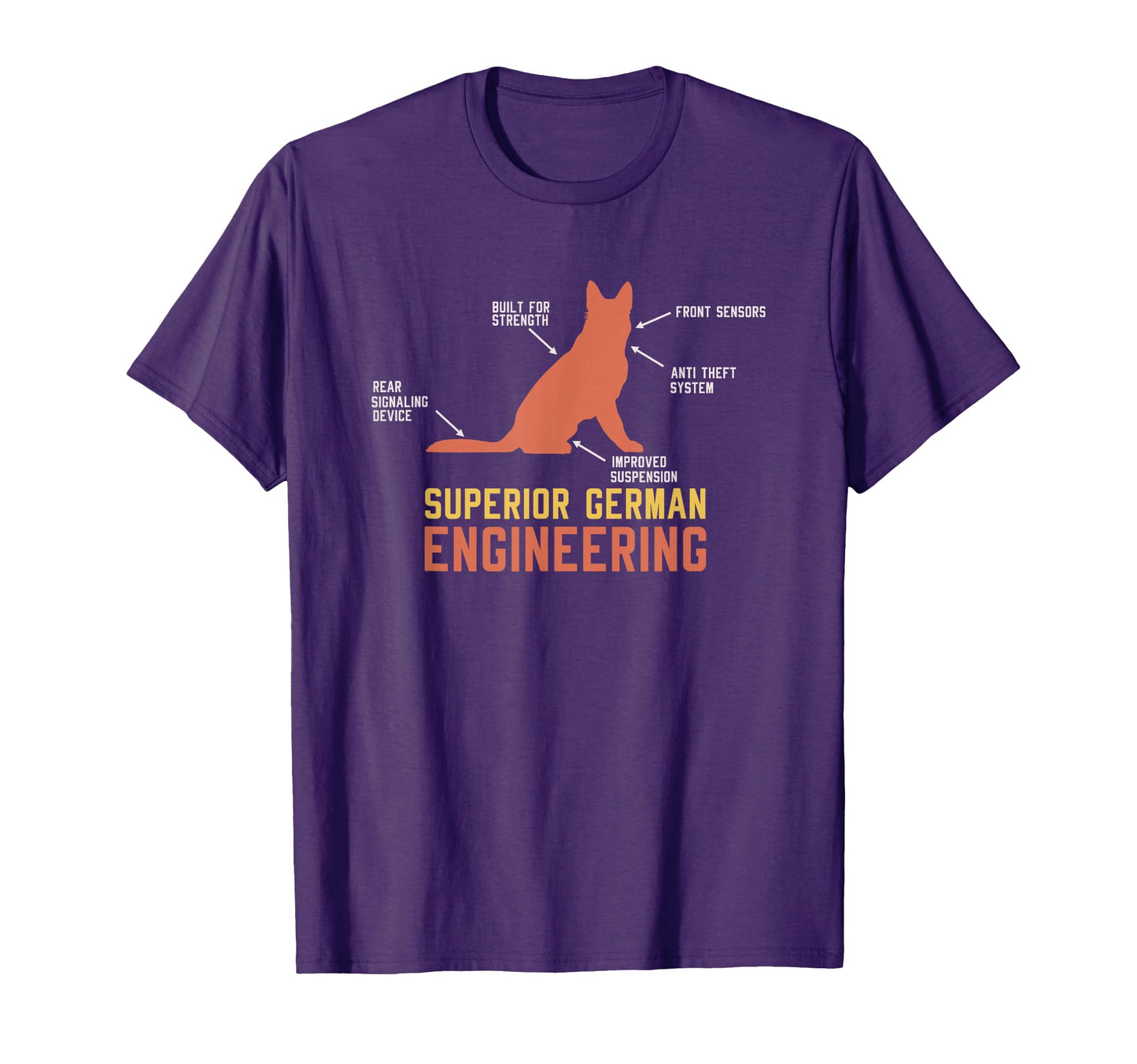 Superior German Engineering German T-Shirt - Graphic Print for Adults - T-Shirt, Sweatshirt, Hoodie
