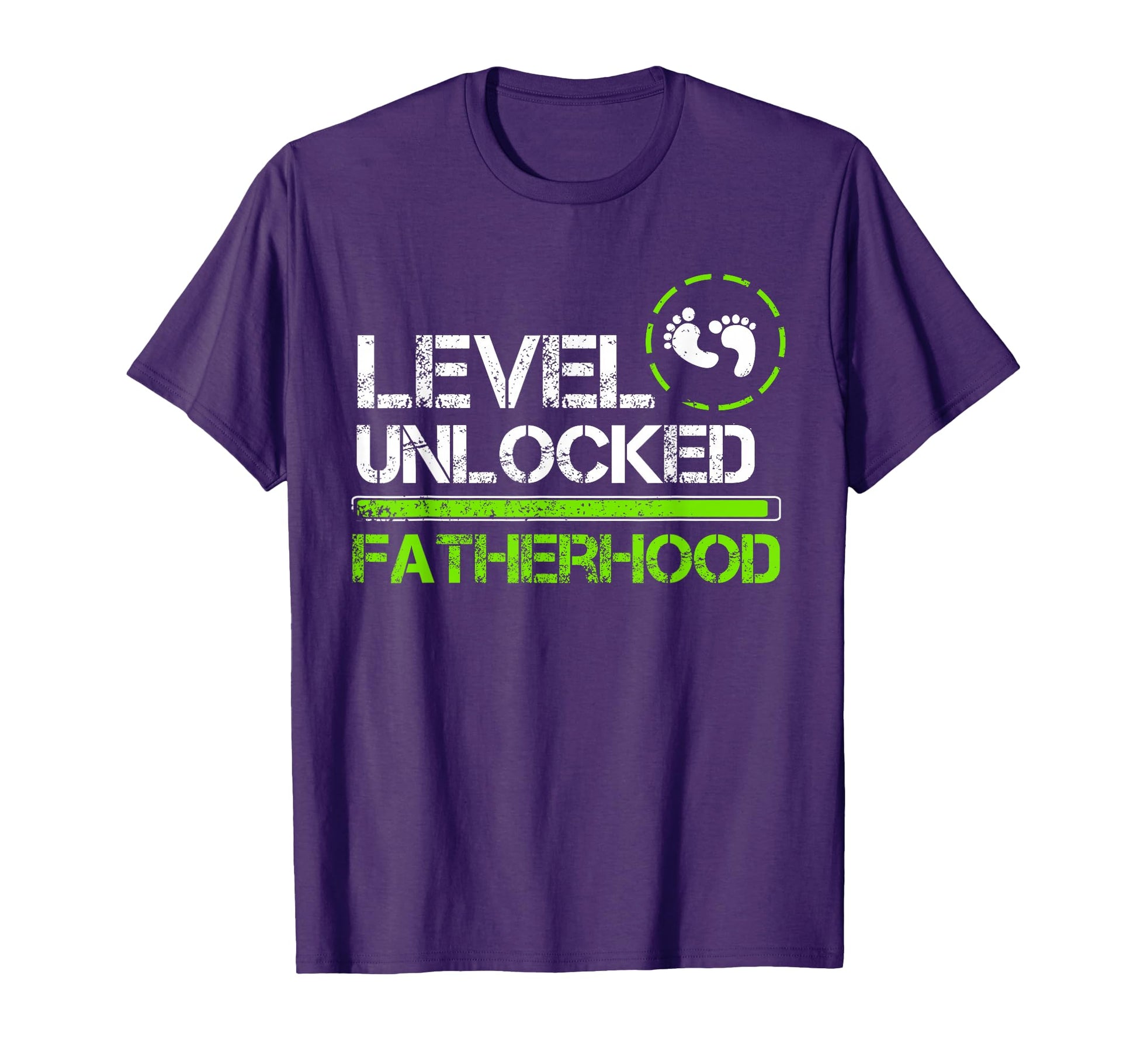 Level Unlocked Fatherhood Gamer You T-Shirt - Minimalist Print Men Women - T-Shirt, Sweatshirt, Hoodie