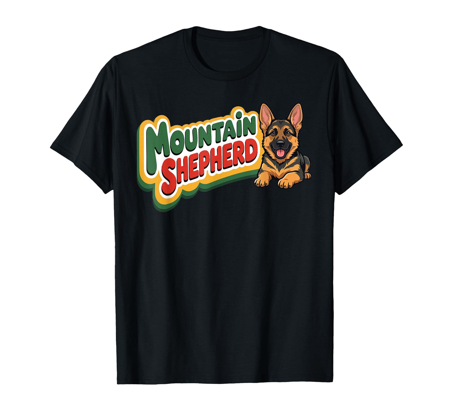 Mountain Shepherd Dog Lovers Outdoor T-Shirt - Streetwear Style for Adults - T-Shirt, Sweatshirt, Hoodie