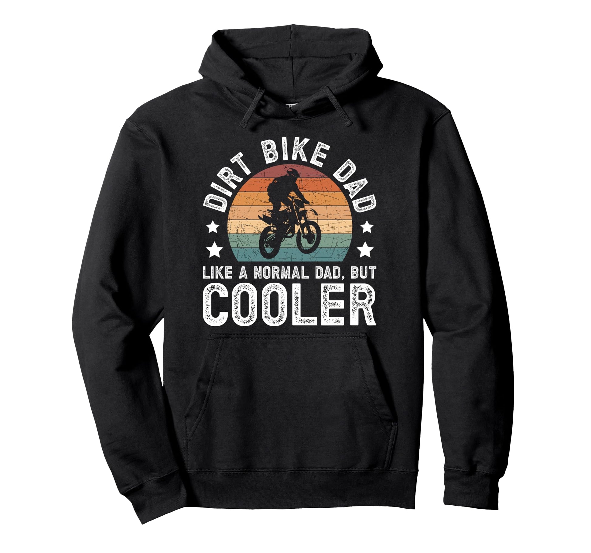 Dirt Bike Dad Definition Dad Dirt Hoodie - Minimalist Print for Adults - T-Shirt, Sweatshirt, Hoodie