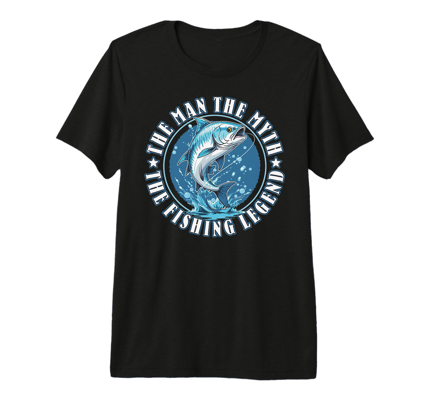 Funny Angler Myth Fishing Legend T-Shirt - Aesthetic Graphic for Adults - T-Shirt, Sweatshirt, Hoodie