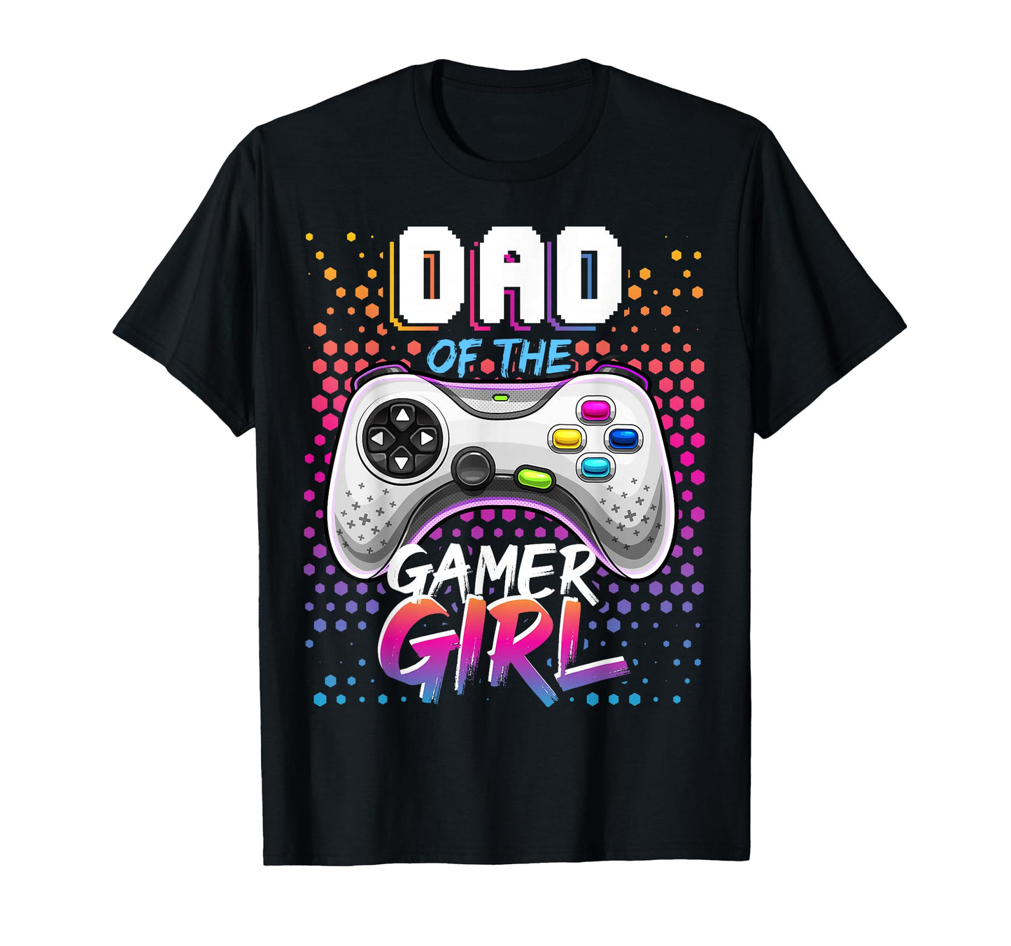 Dad Gamer Matching Video Game Birthday T-Shirt - Custom Art Print Unisex - T-Shirt, Sweatshirt, Hoodie