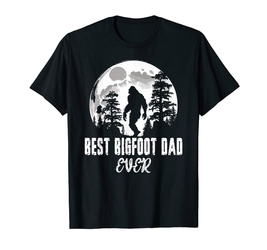 Best Bigfoot Dad Ever Sasquatch Trip T-Shirt - Trendy Graphic Unisex - T-Shirt, Sweatshirt, Hoodie