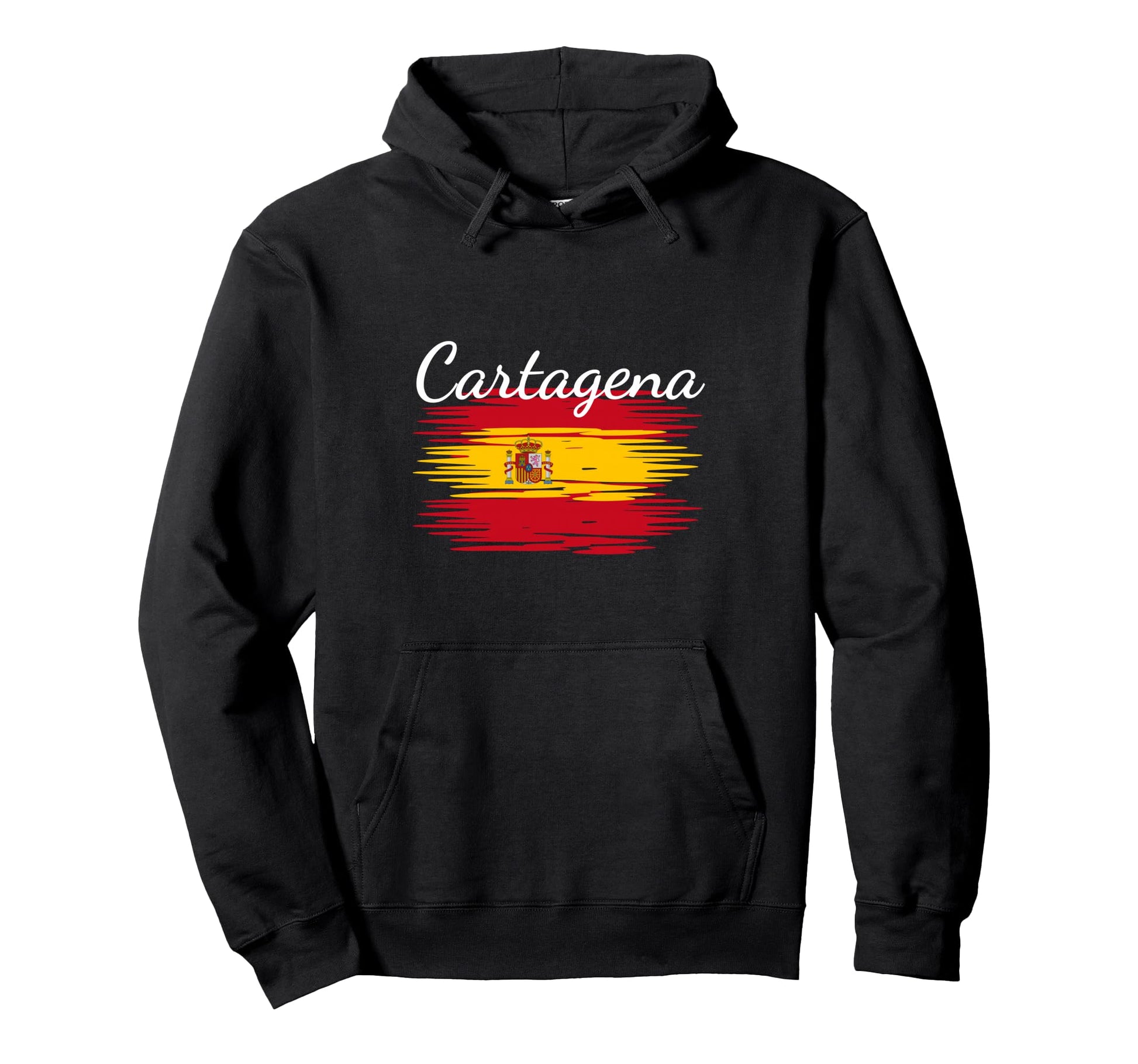 Cartagena Spain Flag Espana Espanol Hoodie - Aesthetic Graphic for Adults - T-Shirt, Sweatshirt, Hoodie
