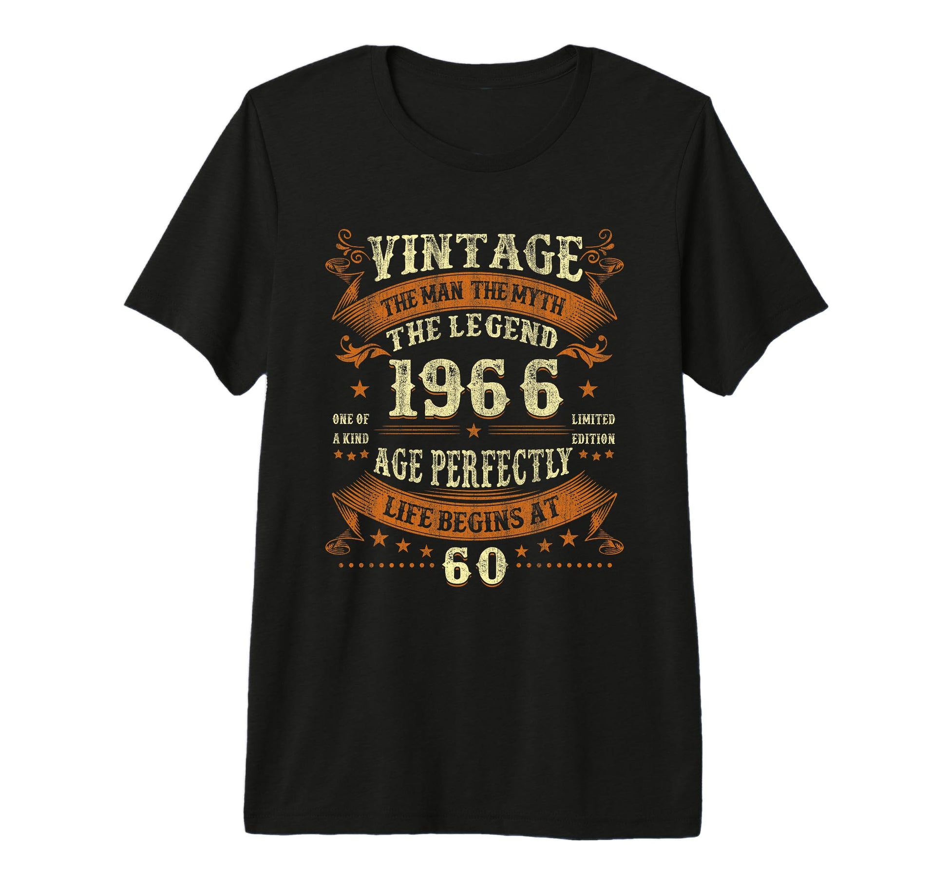 1966 Legend 60Th Birthday Gifts 60 T-Shirt - Streetwear Style for Adults - T-Shirt, Sweatshirt, Hoodie