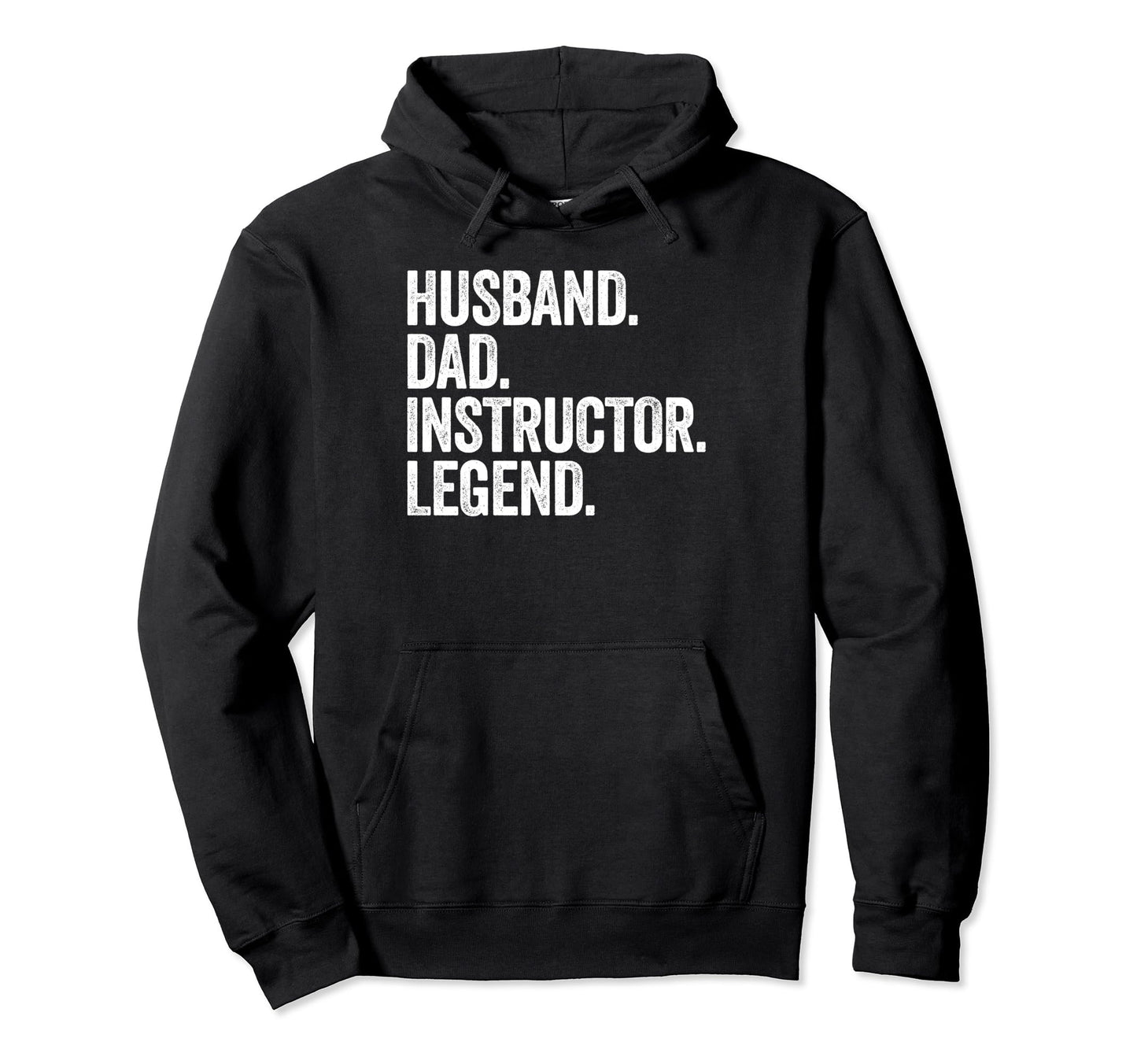 Husband Dad Instructor Funny Worker Hoodie - Custom Art Print Unisex - T-Shirt, Sweatshirt, Hoodie
