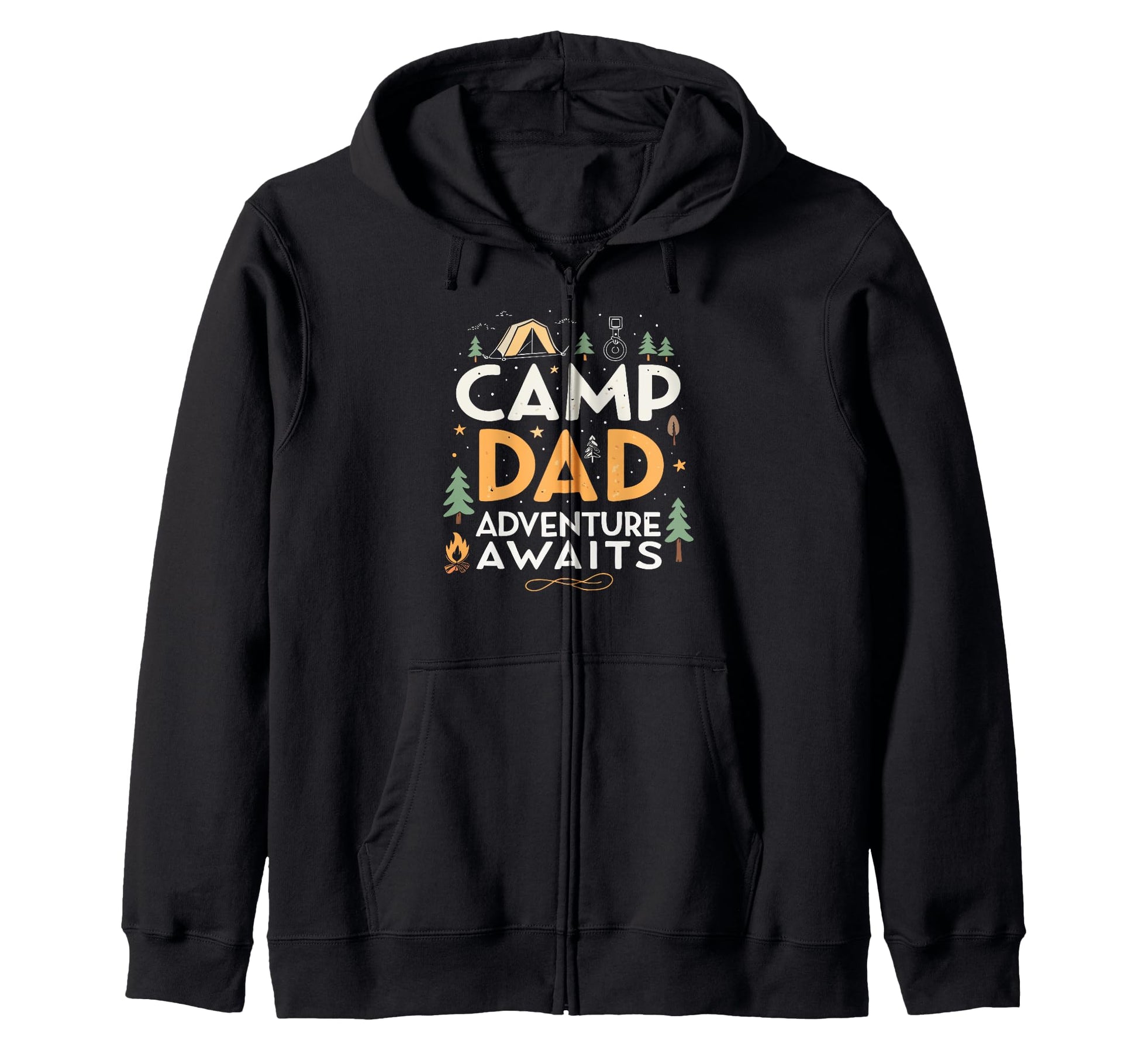 Fathers Day Camping Outdoorsy Dads T-Shirt - Novelty Apparel for Adults - T-Shirt, Sweatshirt, Hoodie