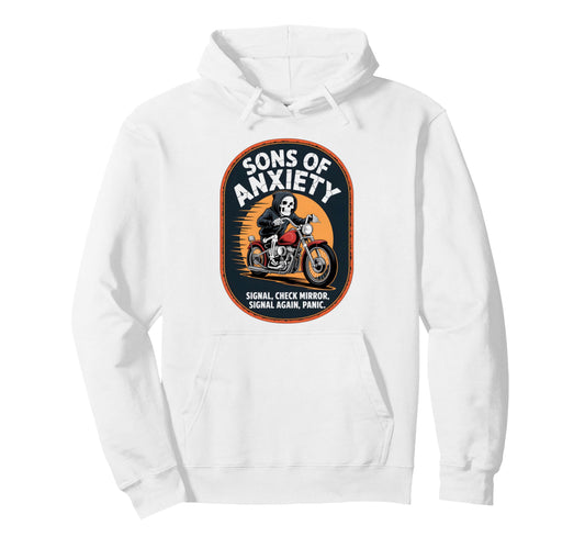 Biker Motorbiker Motorcyclist Dirt Bike Hoodie - Trendy Graphic Men Women - T-Shirt, Sweatshirt, Hoodie