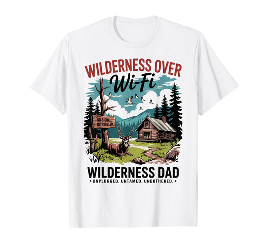 Camping Dad Fathers Day National T-Shirt - Custom Art Print for Adults - T-Shirt, Sweatshirt, Hoodie