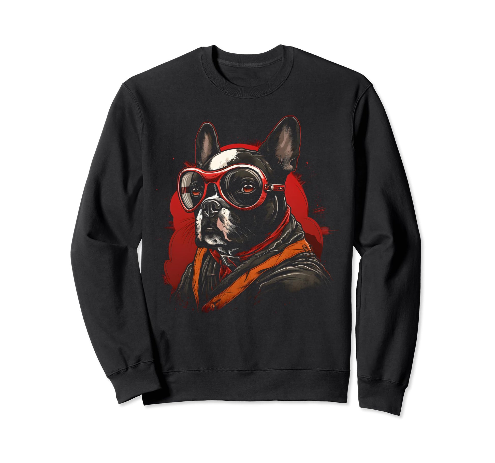 Motorcycle Dad Biker Funny Dog Sweatshirt - Aesthetic Graphic Men Women - T-Shirt, Sweatshirt, Hoodie