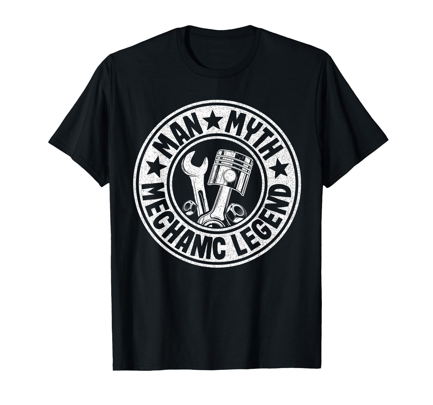 Myth Mechanic Legend Car Guy Garage T-Shirt - Fun Novelty Design Unisex - T-Shirt, Sweatshirt, Hoodie
