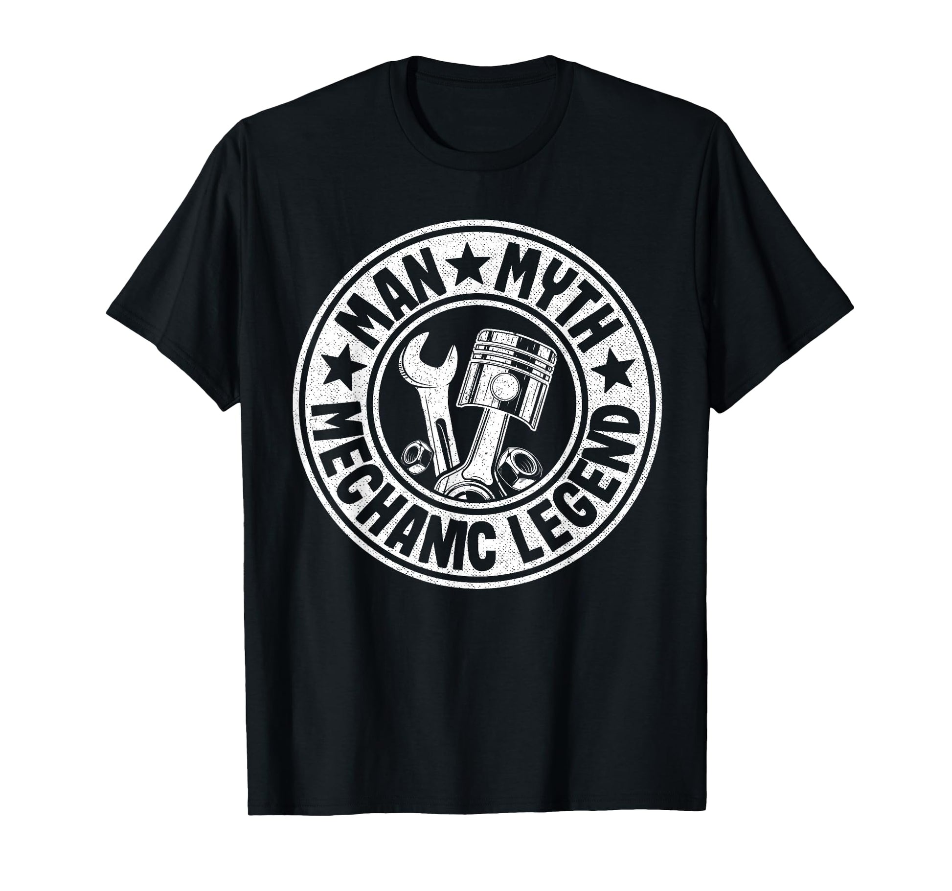 Myth Mechanic Legend Car Guy Garage T-Shirt - Fun Novelty Design Unisex - T-Shirt, Sweatshirt, Hoodie